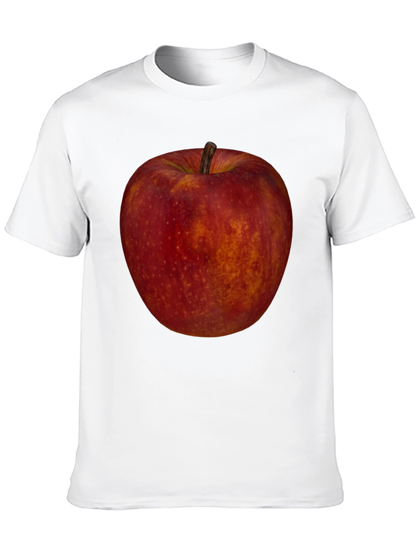 Apple Graphic Tee - Fruit Lovers Black T-Shirt