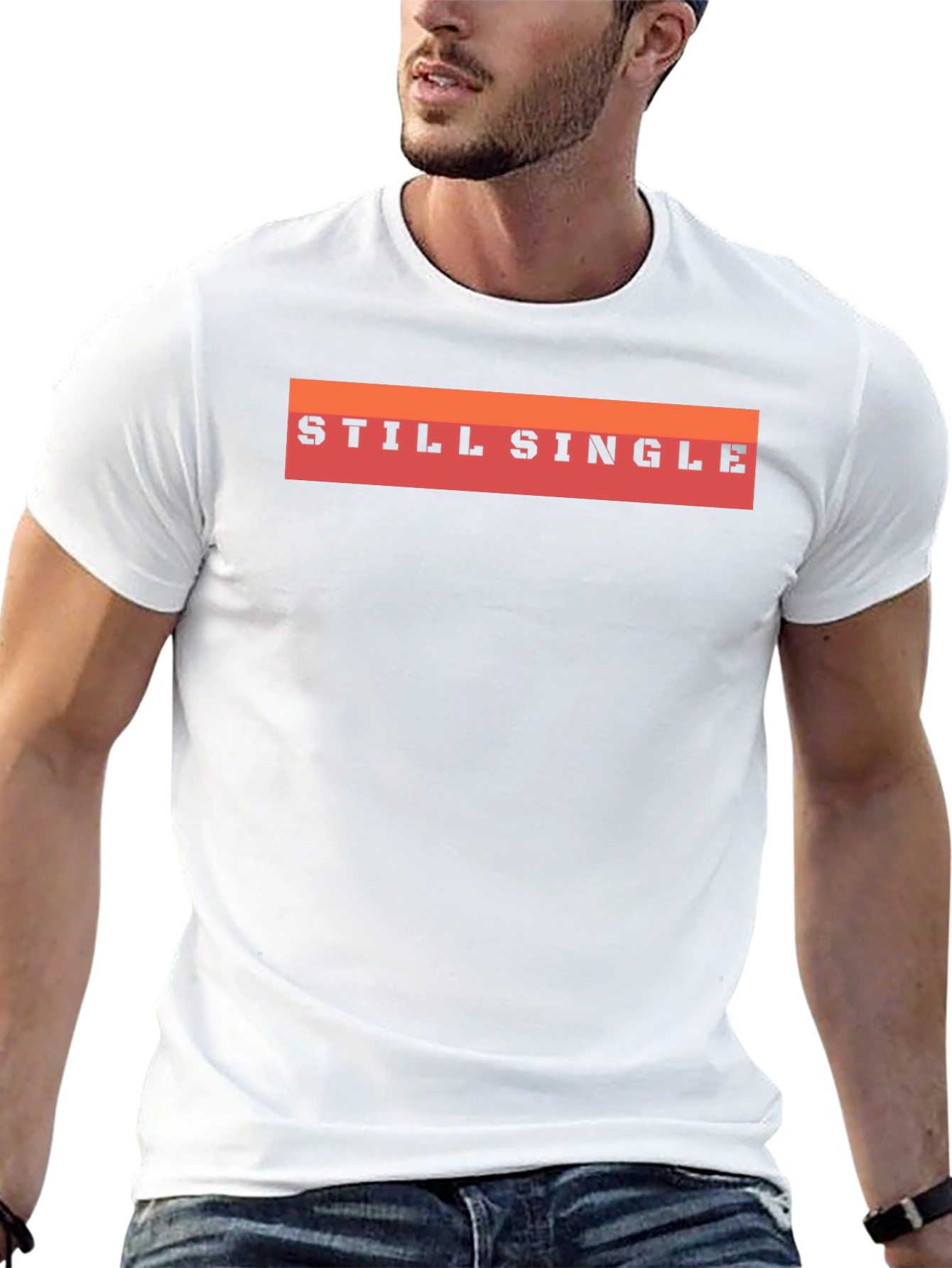 Still Single Graphic T-Shirt - Black Casual Tee