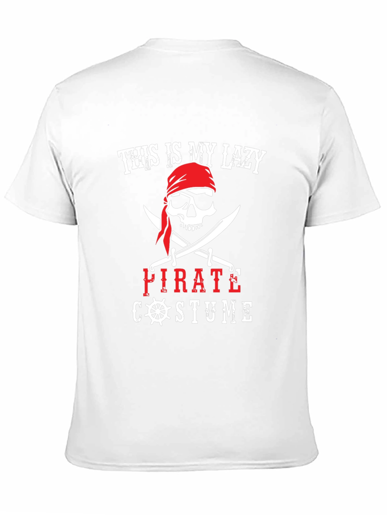Lazy Pirate Costume T-Shirt
