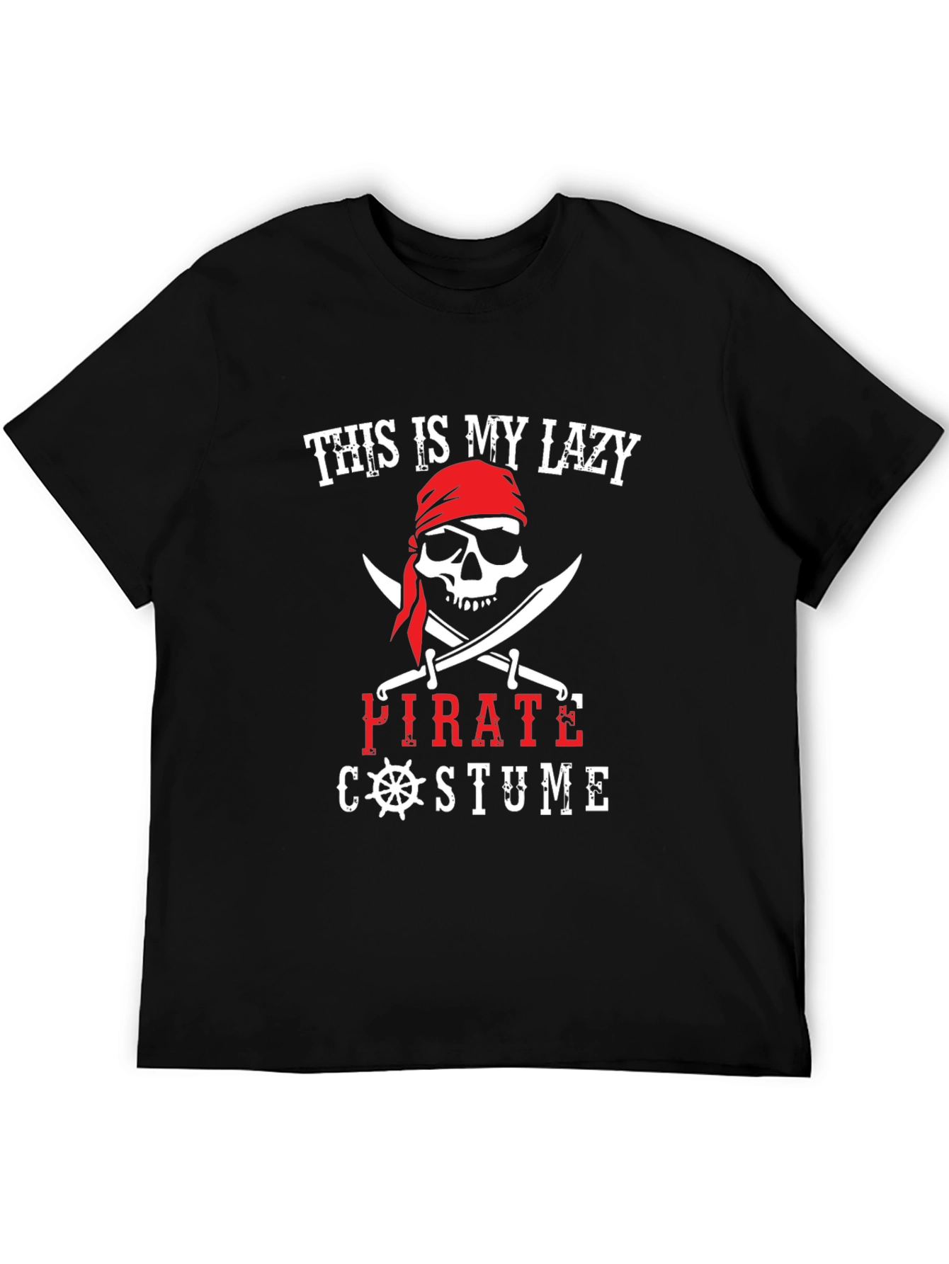 Lazy Pirate Costume T-Shirt