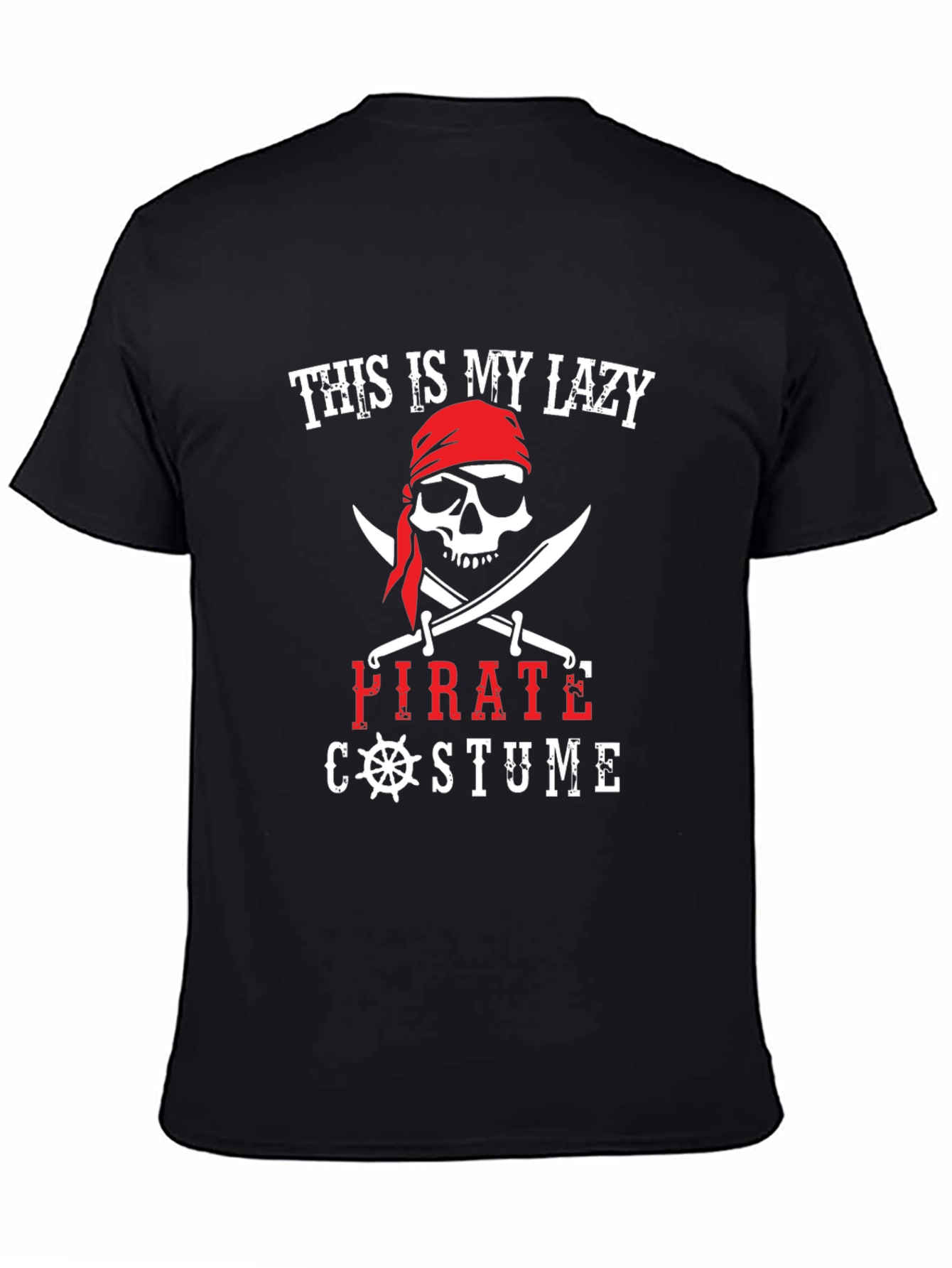 Lazy Pirate Costume T-Shirt