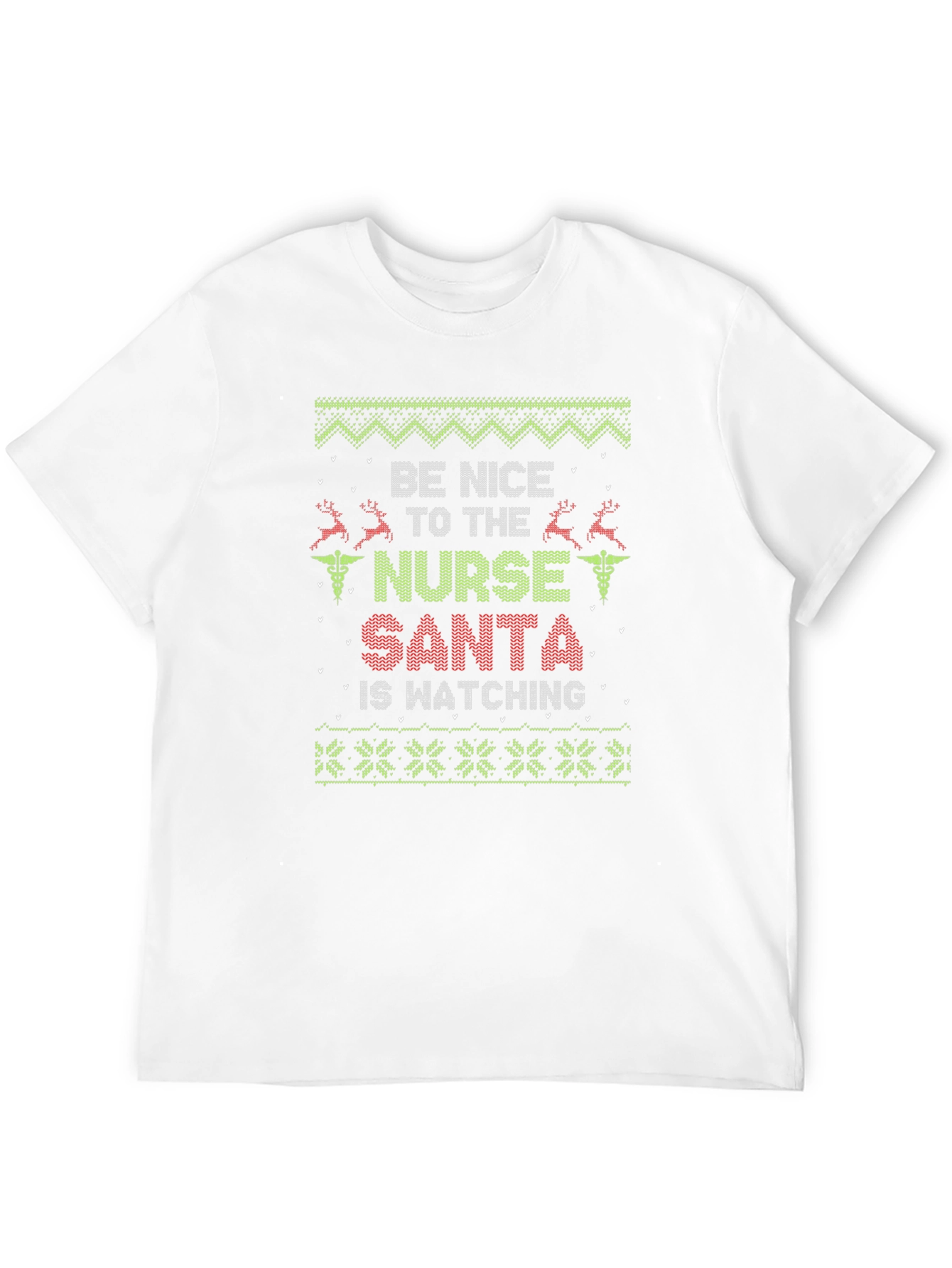 Funny Nurse Christmas Sweater T-Shirt