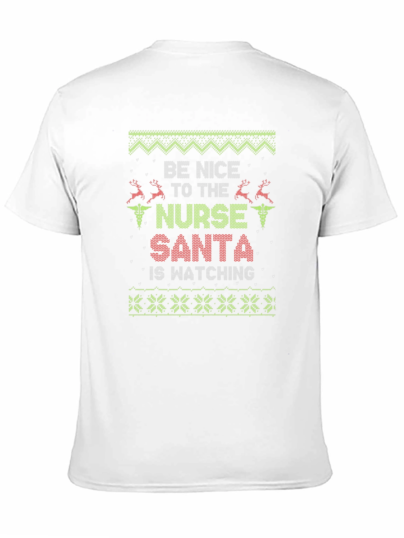 Funny Nurse Christmas Sweater T-Shirt