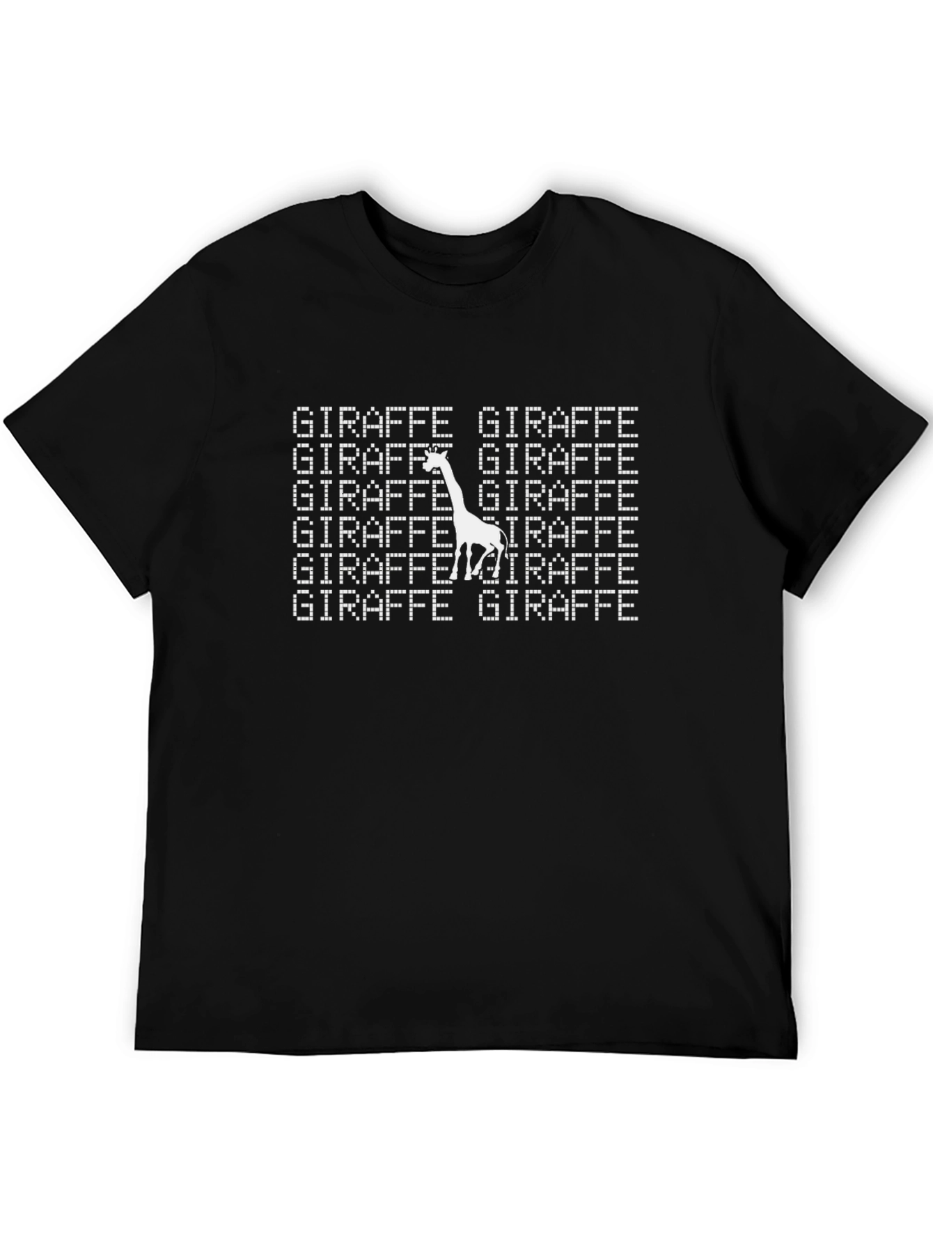 Giraffe Graphic T-Shirt - Funny Animal Tee