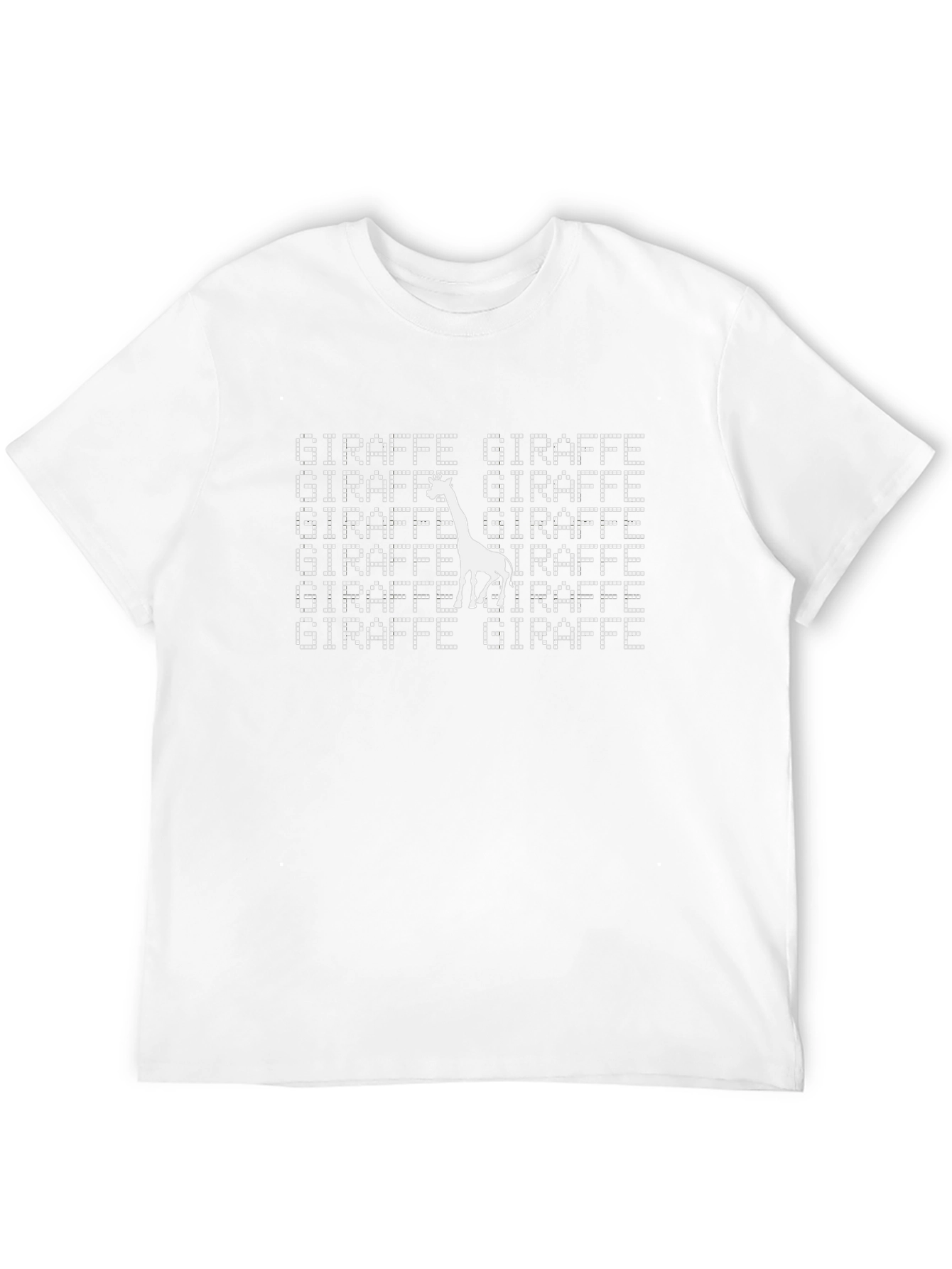 Giraffe Graphic T-Shirt - Funny Animal Tee
