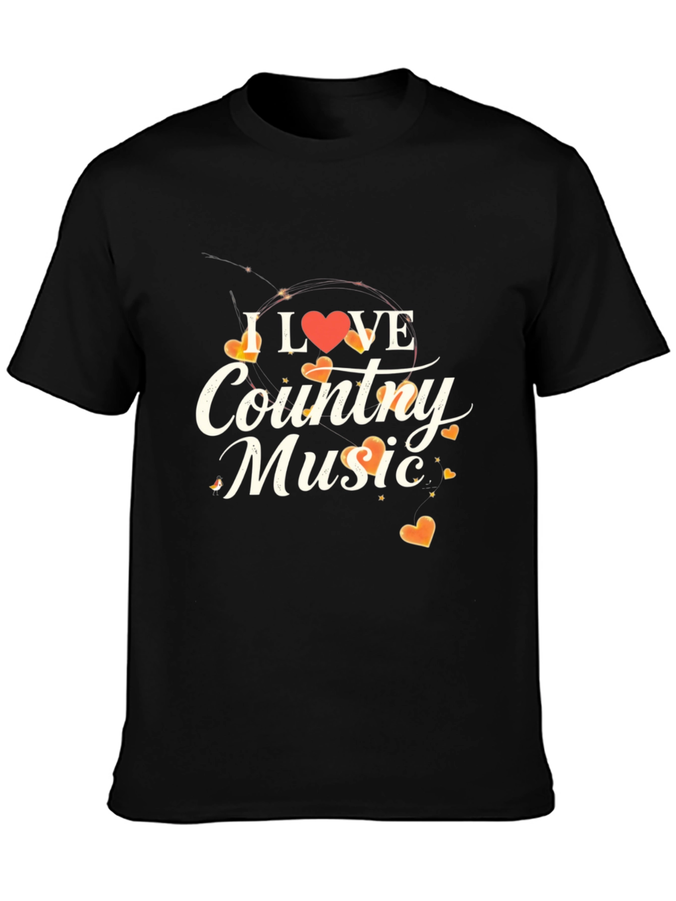I Love Country Music T-Shirt