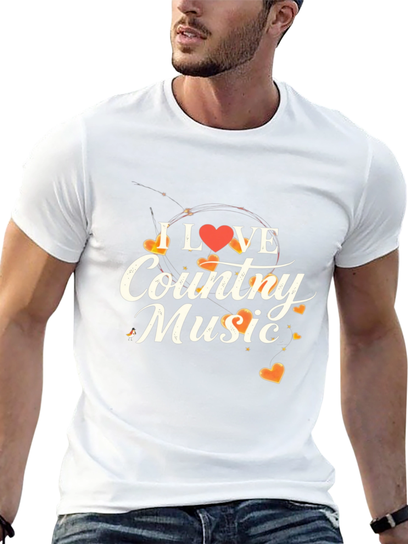 I Love Country Music T-Shirt
