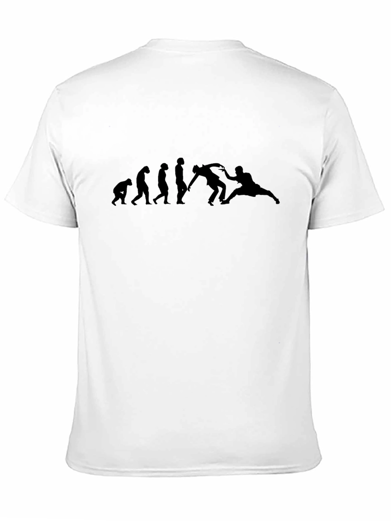 Evolution of Jiu Jitsu Black T-Shirt