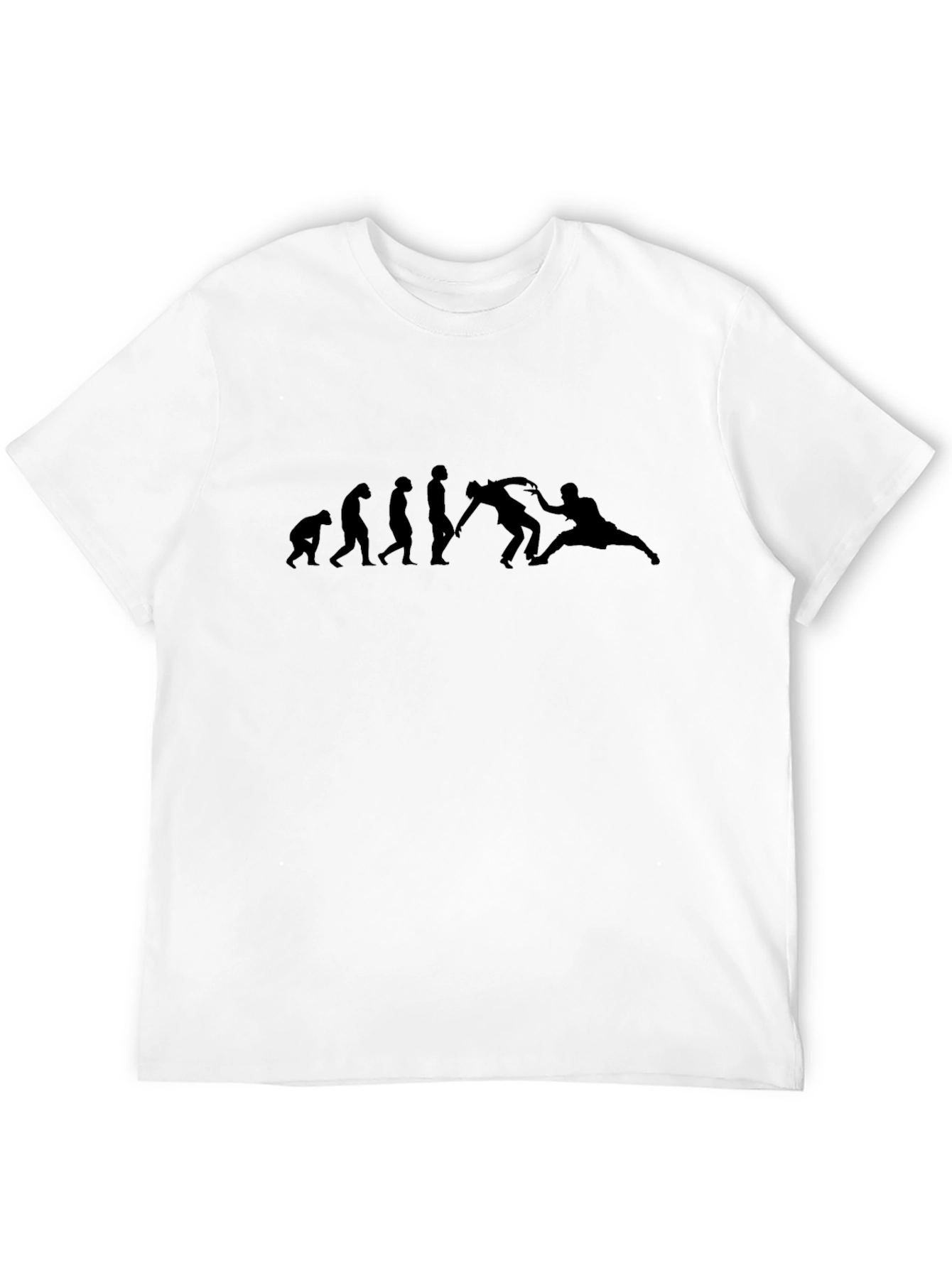Evolution of Jiu Jitsu Black T-Shirt