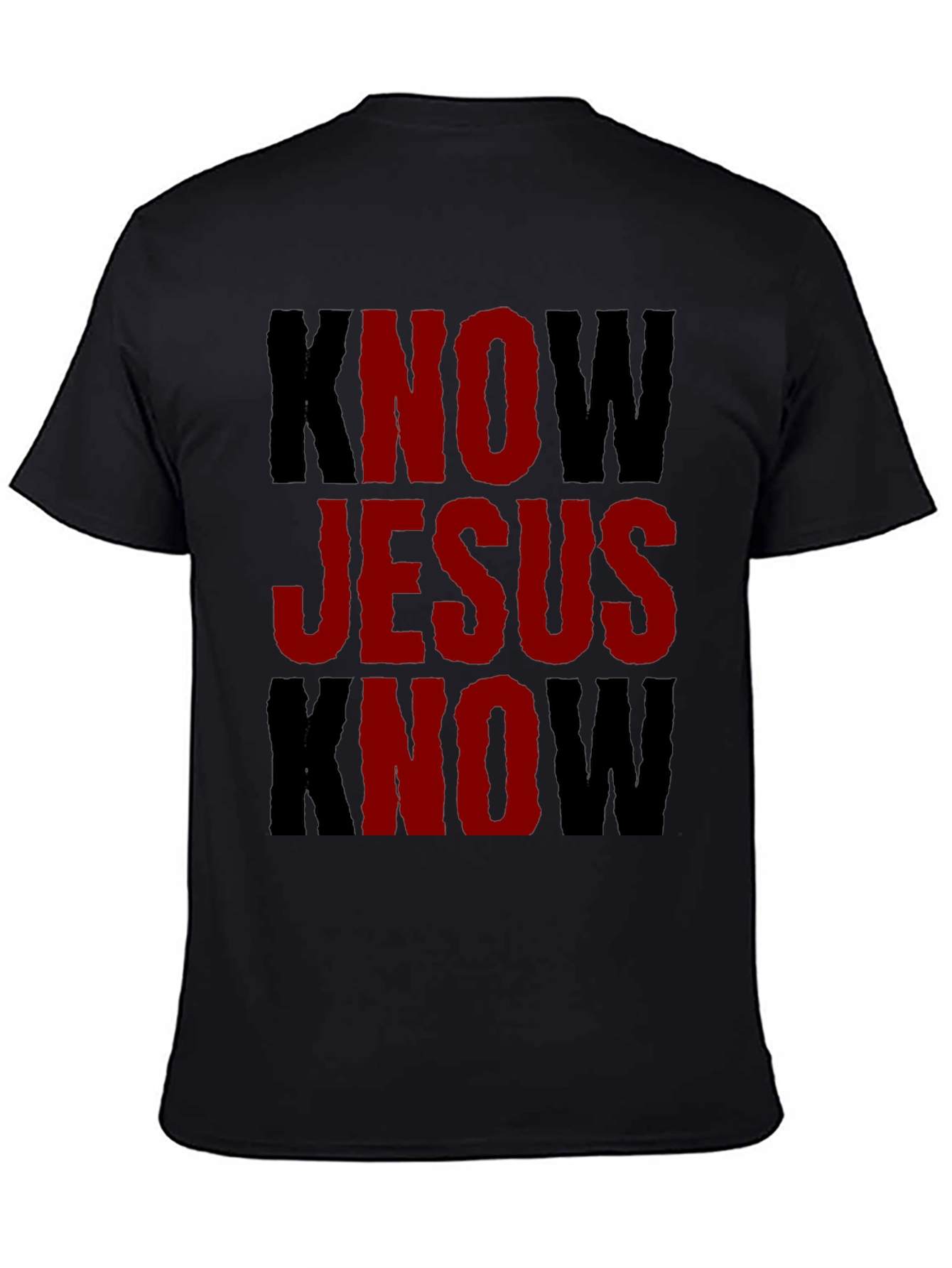 Know Jesus Graphic Tee | Religious T-Shirt