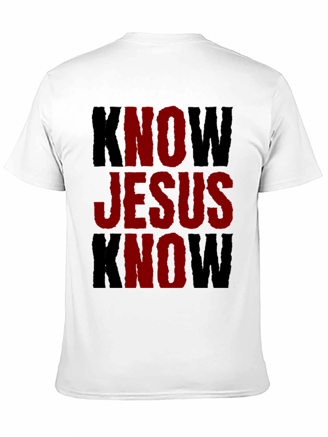 Know Jesus Graphic Tee | Religious T-Shirt