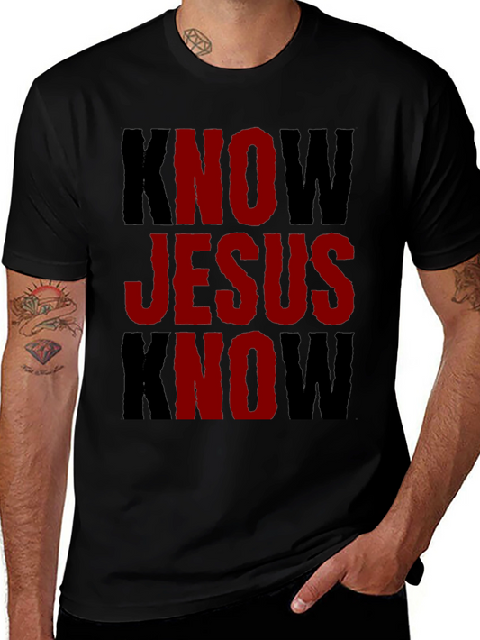 Know Jesus Graphic Tee | Religious T-Shirt