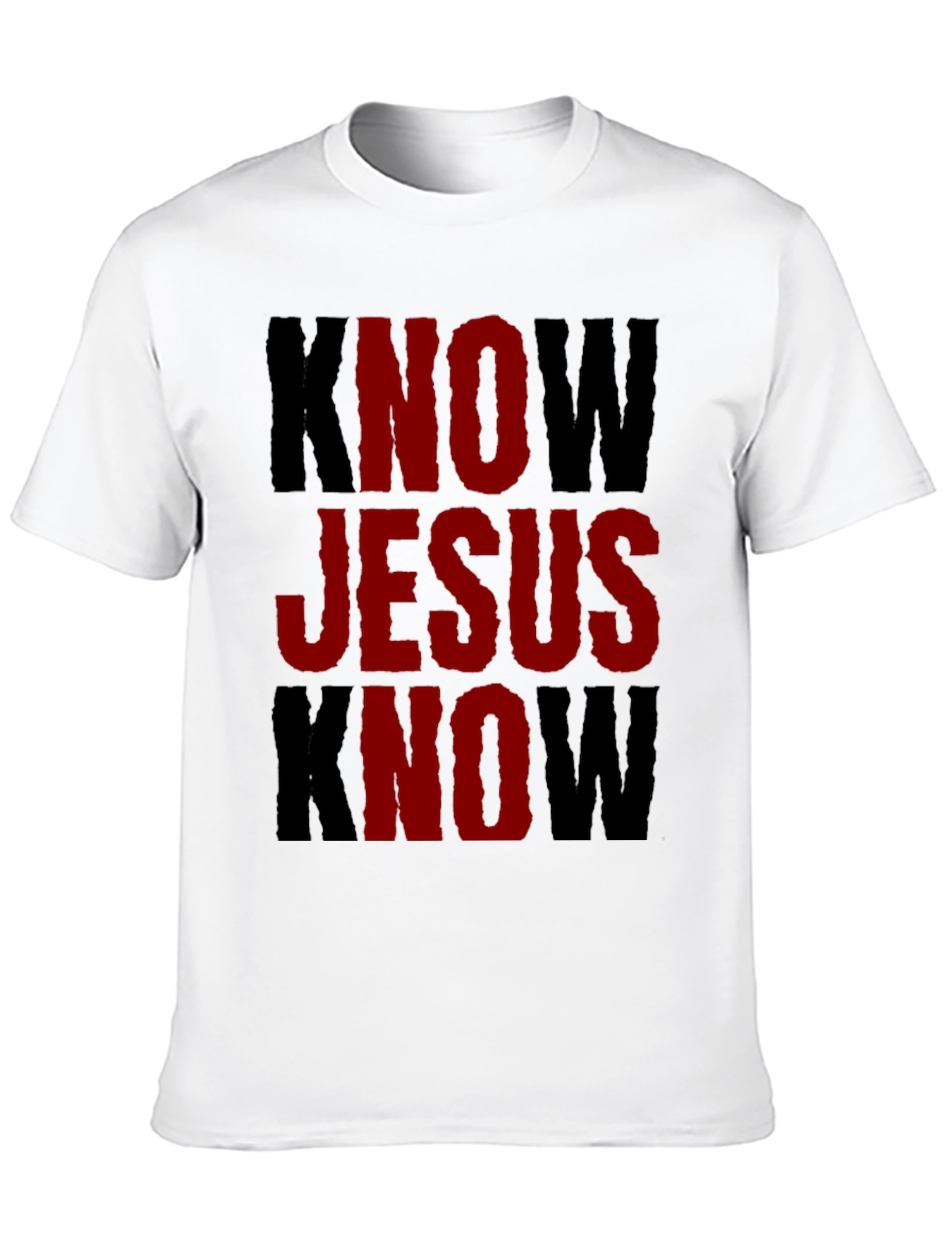 Know Jesus Graphic Tee | Religious T-Shirt