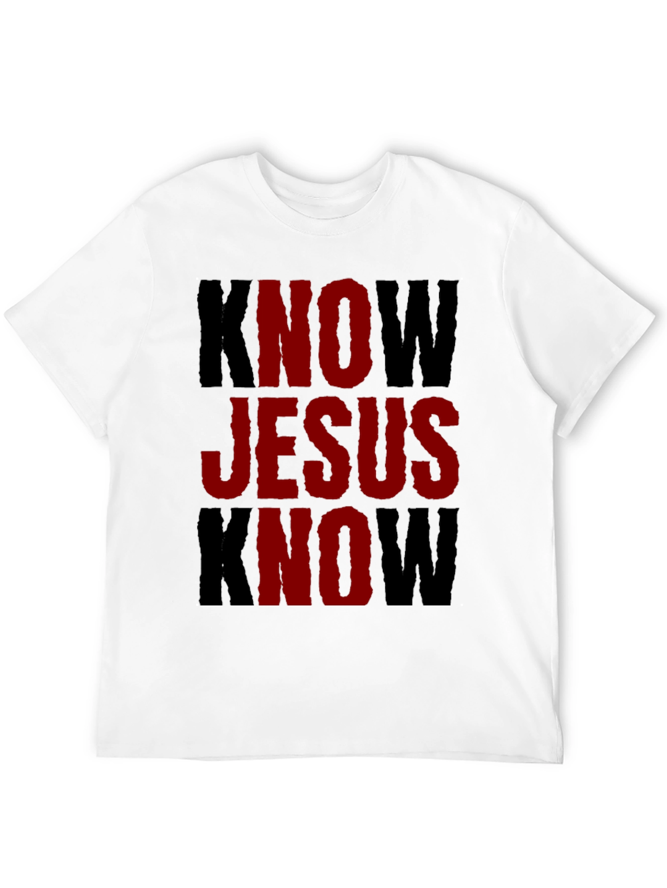 Know Jesus Graphic Tee | Religious T-Shirt