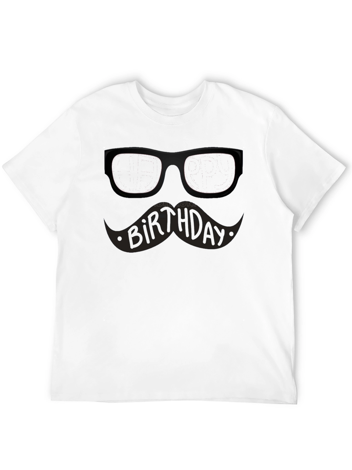 Birthday Mustache T-Shirt