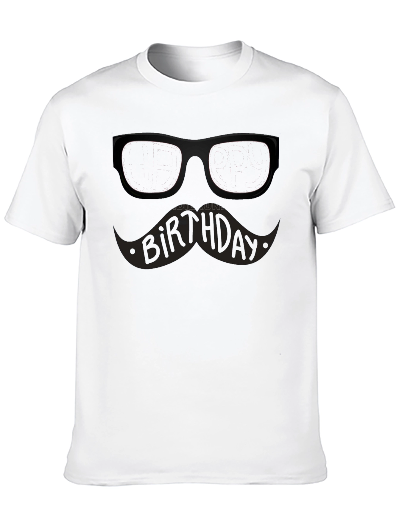 Birthday Mustache T-Shirt