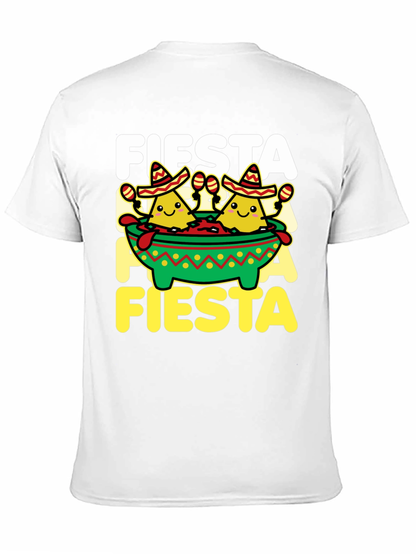 Fiesta T-Shirt Nacho Sombrero Cinco de Mayo