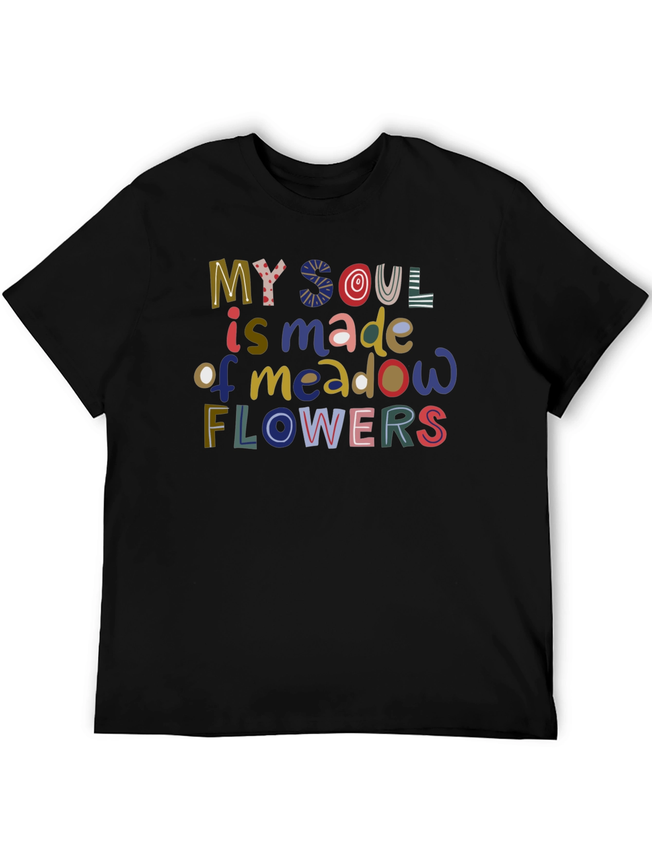 My Soul Is Made Of Meadow Flowers Graphic T-Shirt