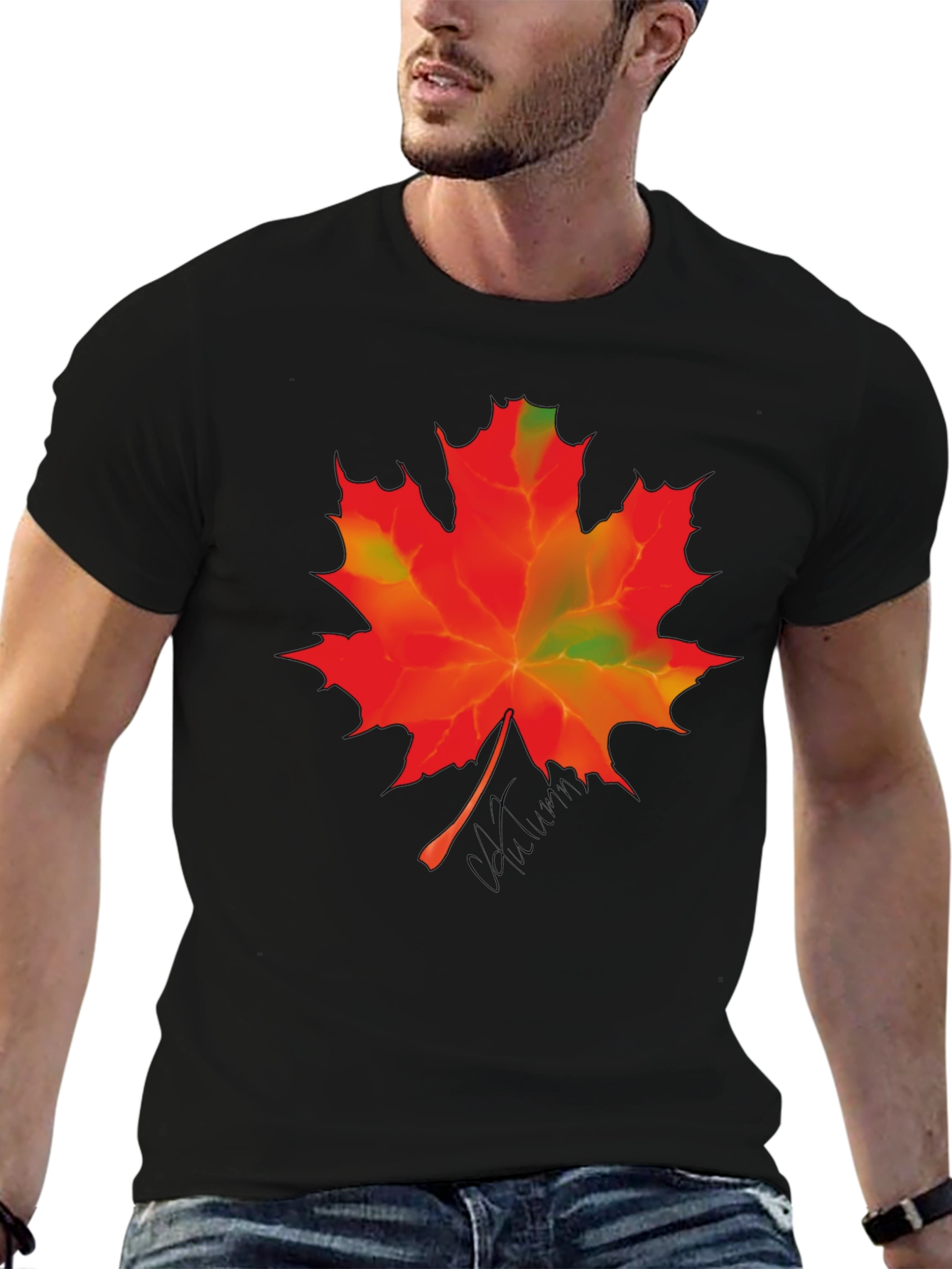 Maple Leaf Graphic T-Shirt