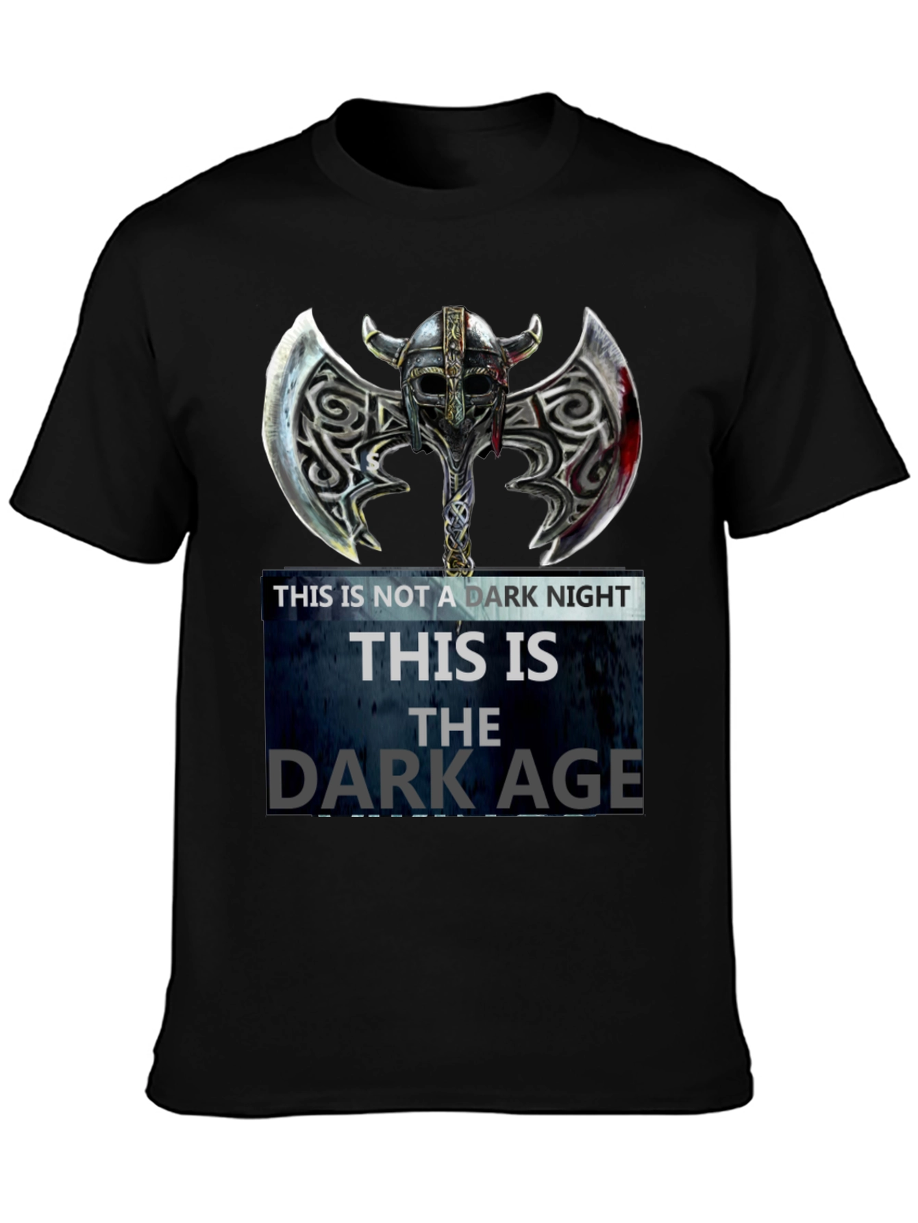 Dark Age Viking Axe T-Shirt
