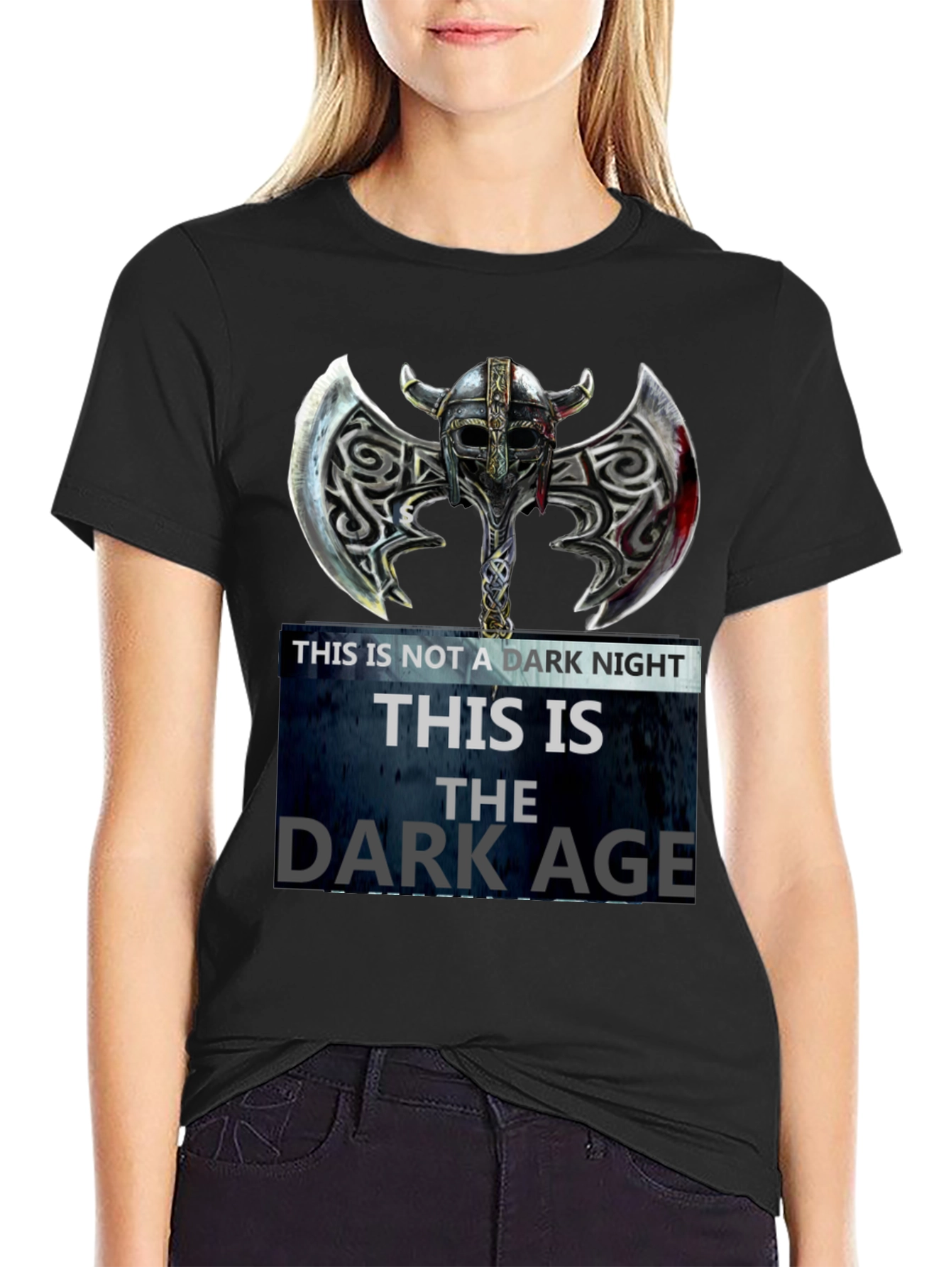 Dark Age Viking Axe T-Shirt