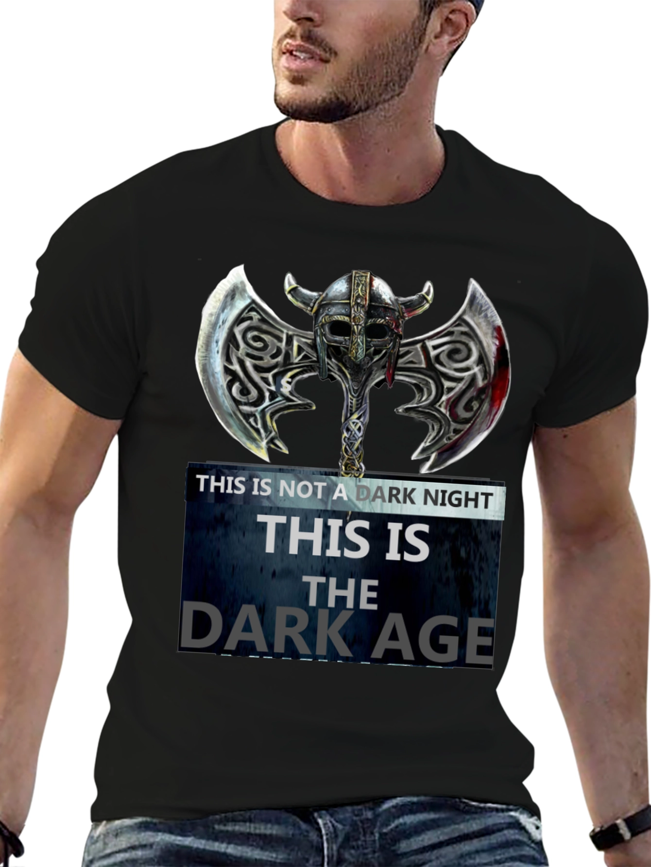 Dark Age Viking Axe T-Shirt