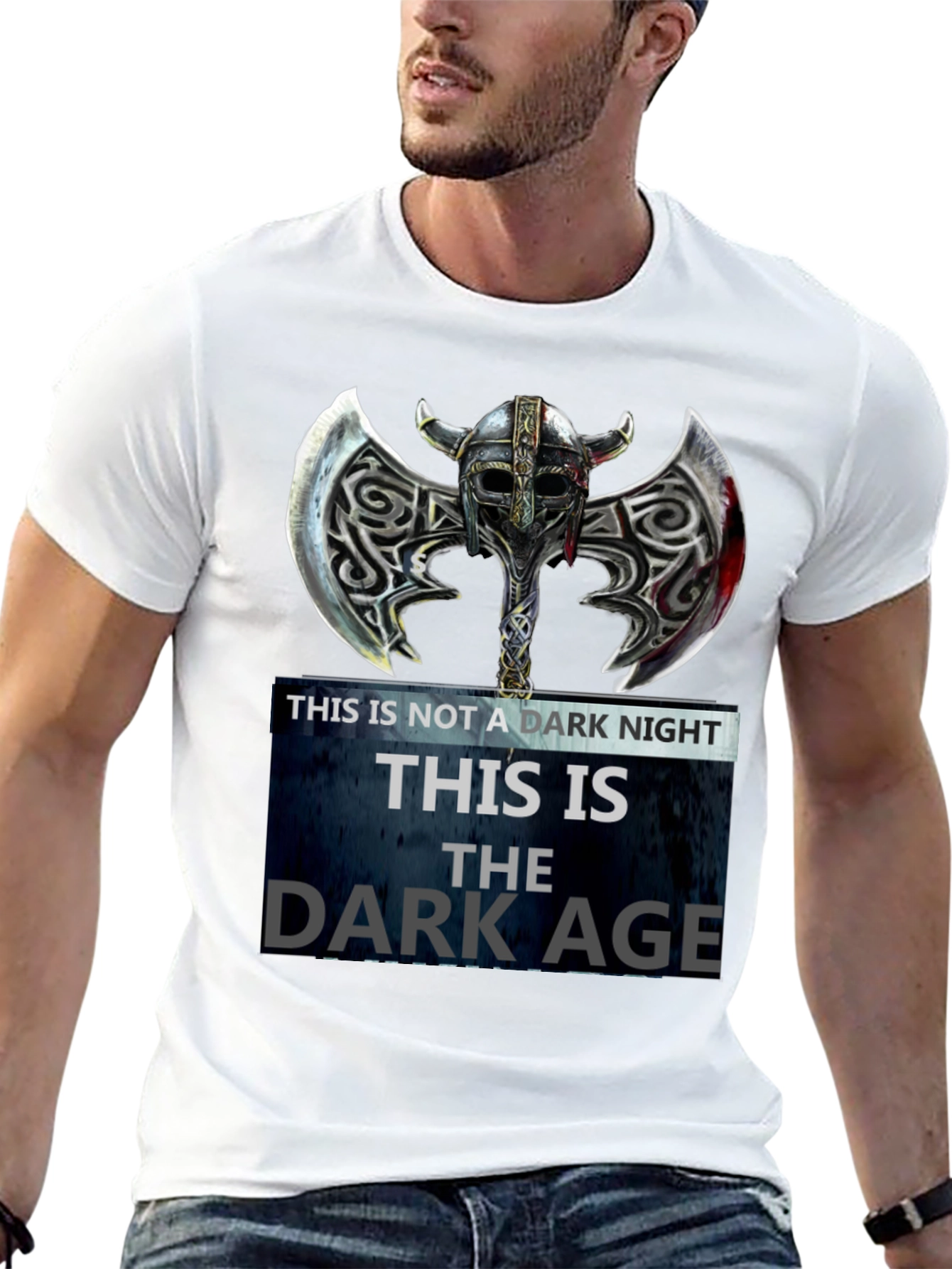 Dark Age Viking Axe T-Shirt