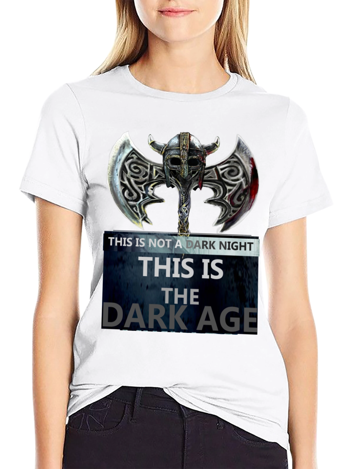 Dark Age Viking Axe T-Shirt