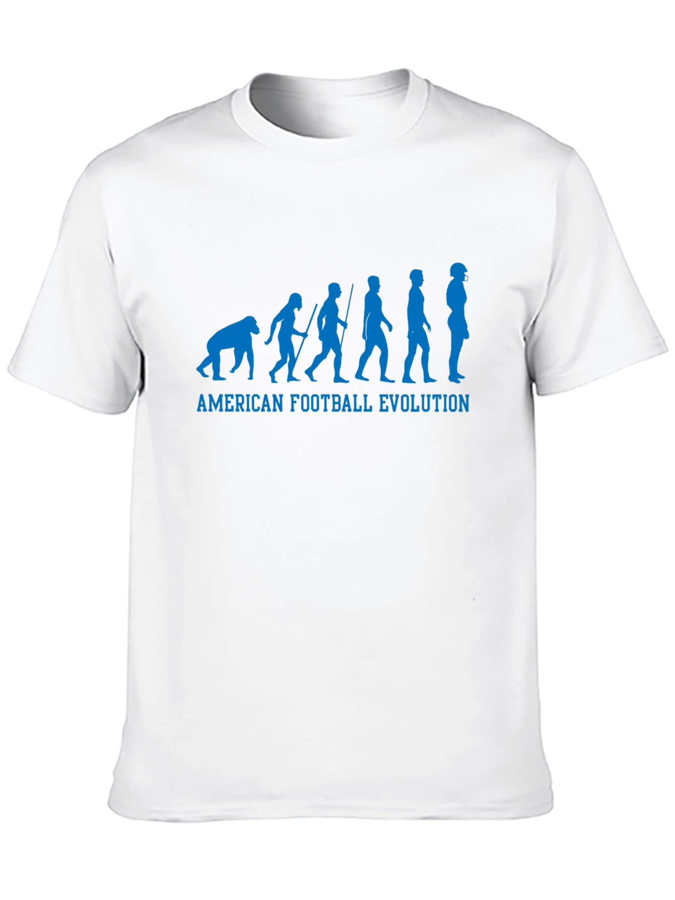 American Football Evolution Graphic Tee - Black