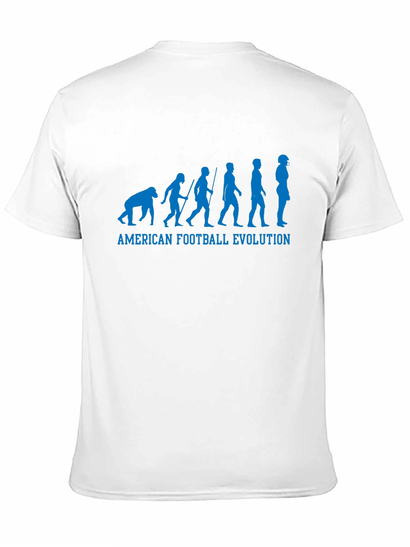 American Football Evolution Graphic Tee - Black