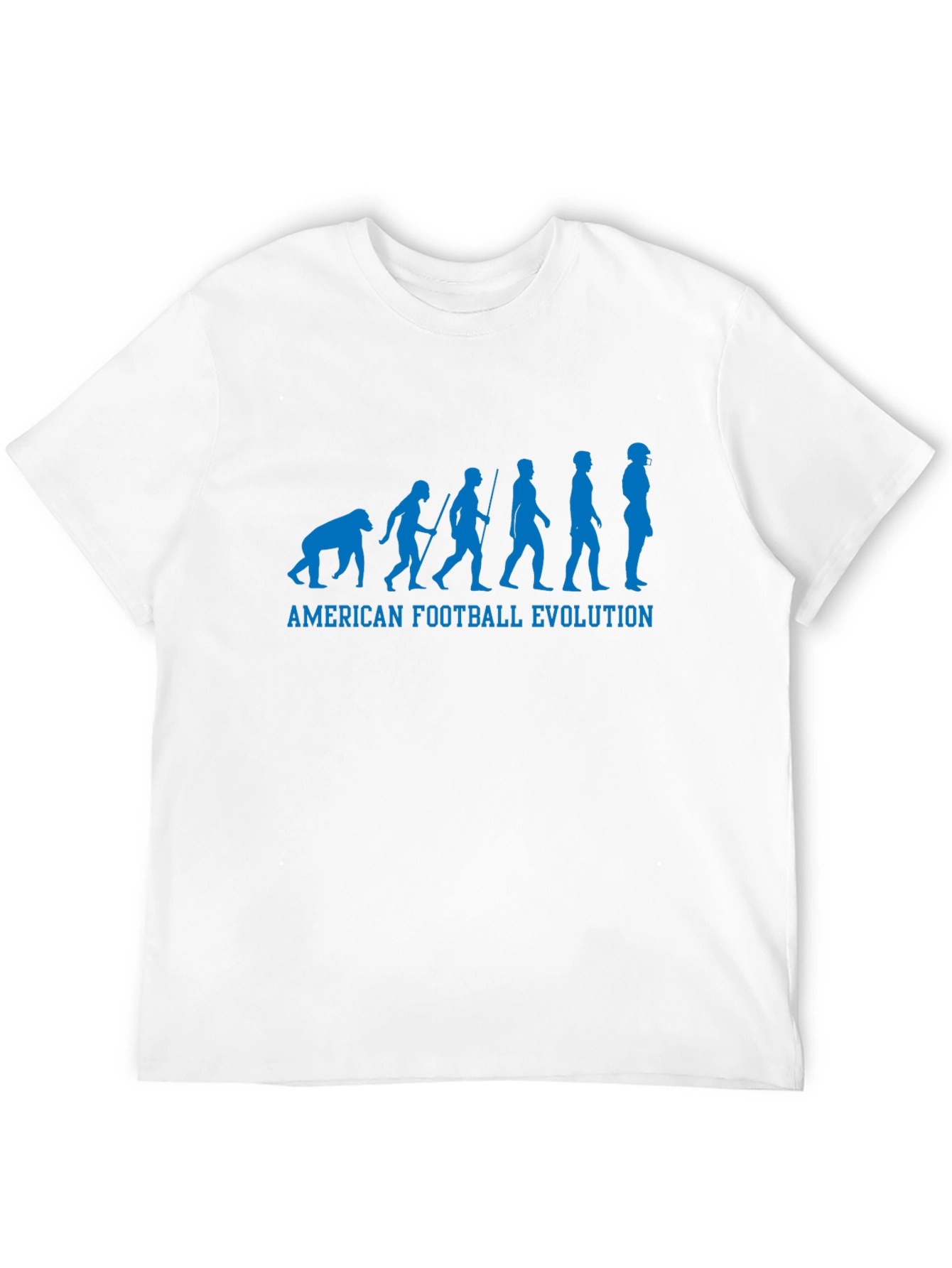 American Football Evolution Graphic Tee - Black