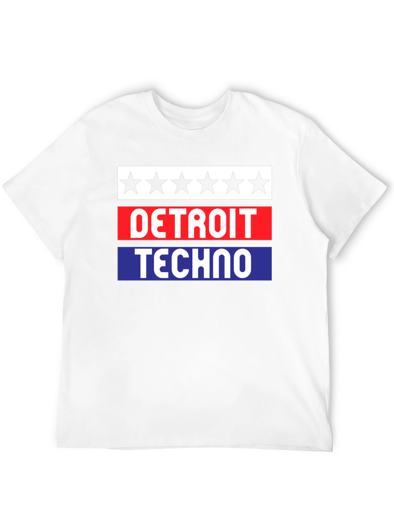 Detroit Techno Graphic T-Shirt - Black