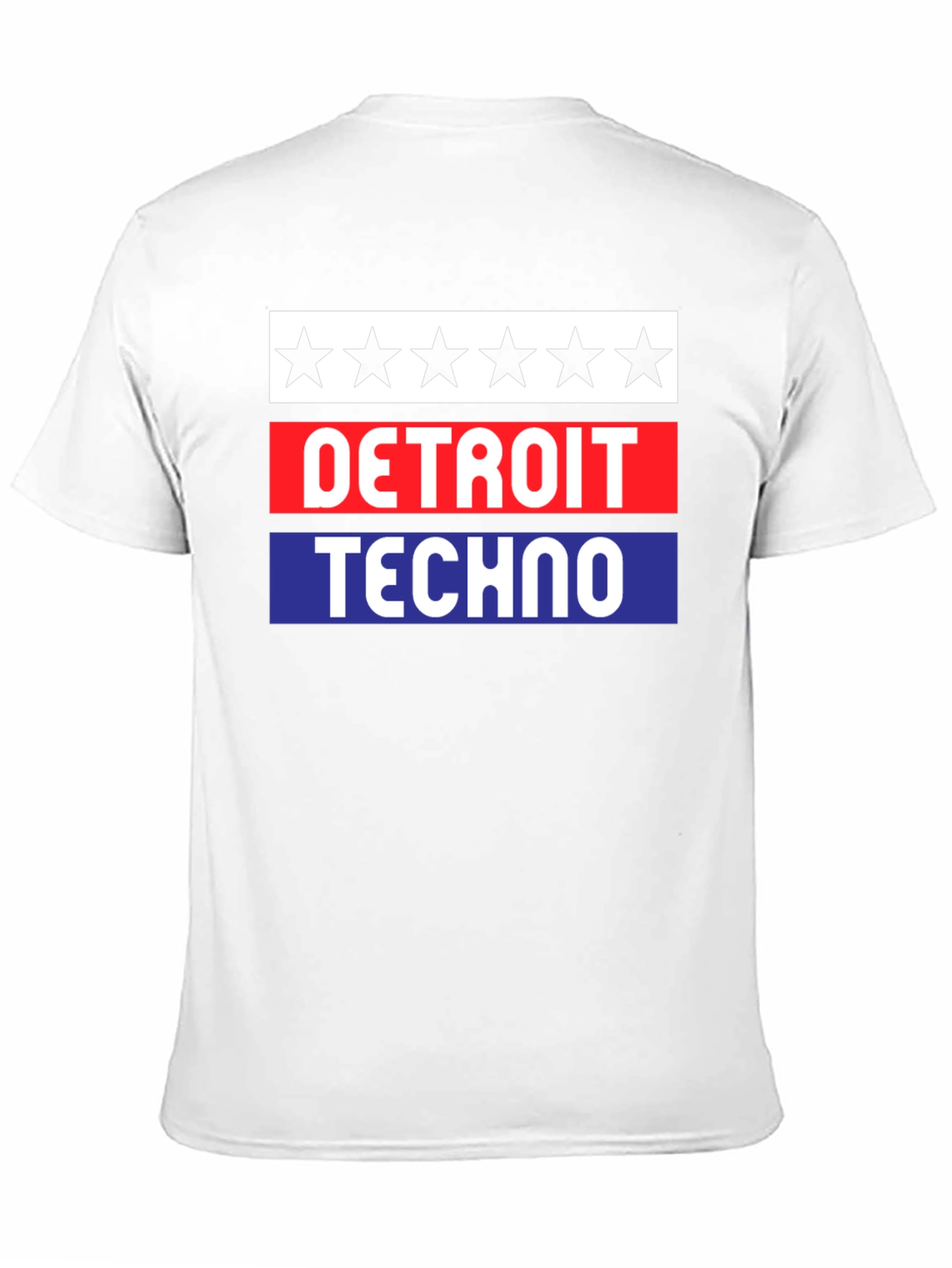 Detroit Techno Graphic T-Shirt - Black