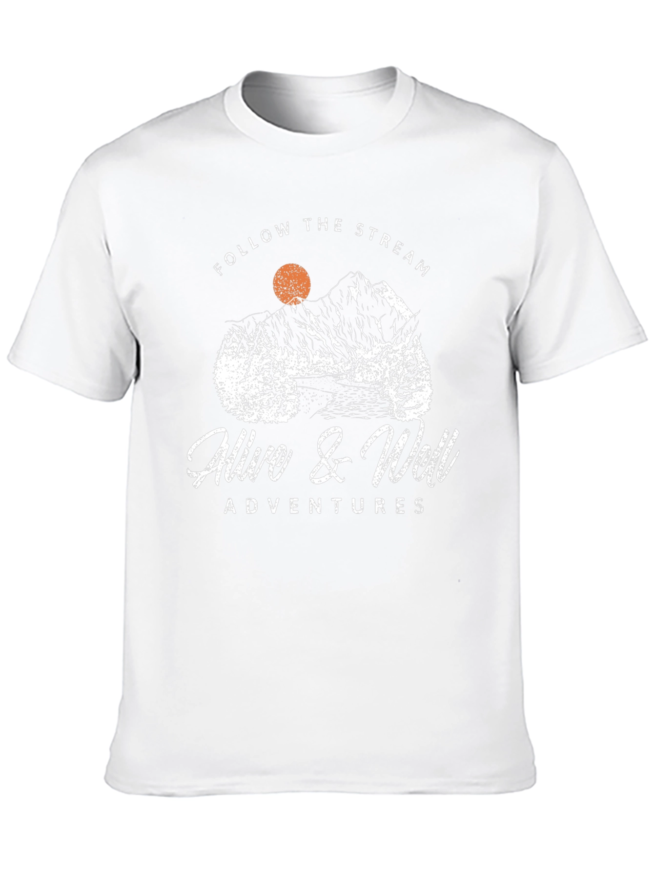 Alive & Well Adventures Black Graphic Tee