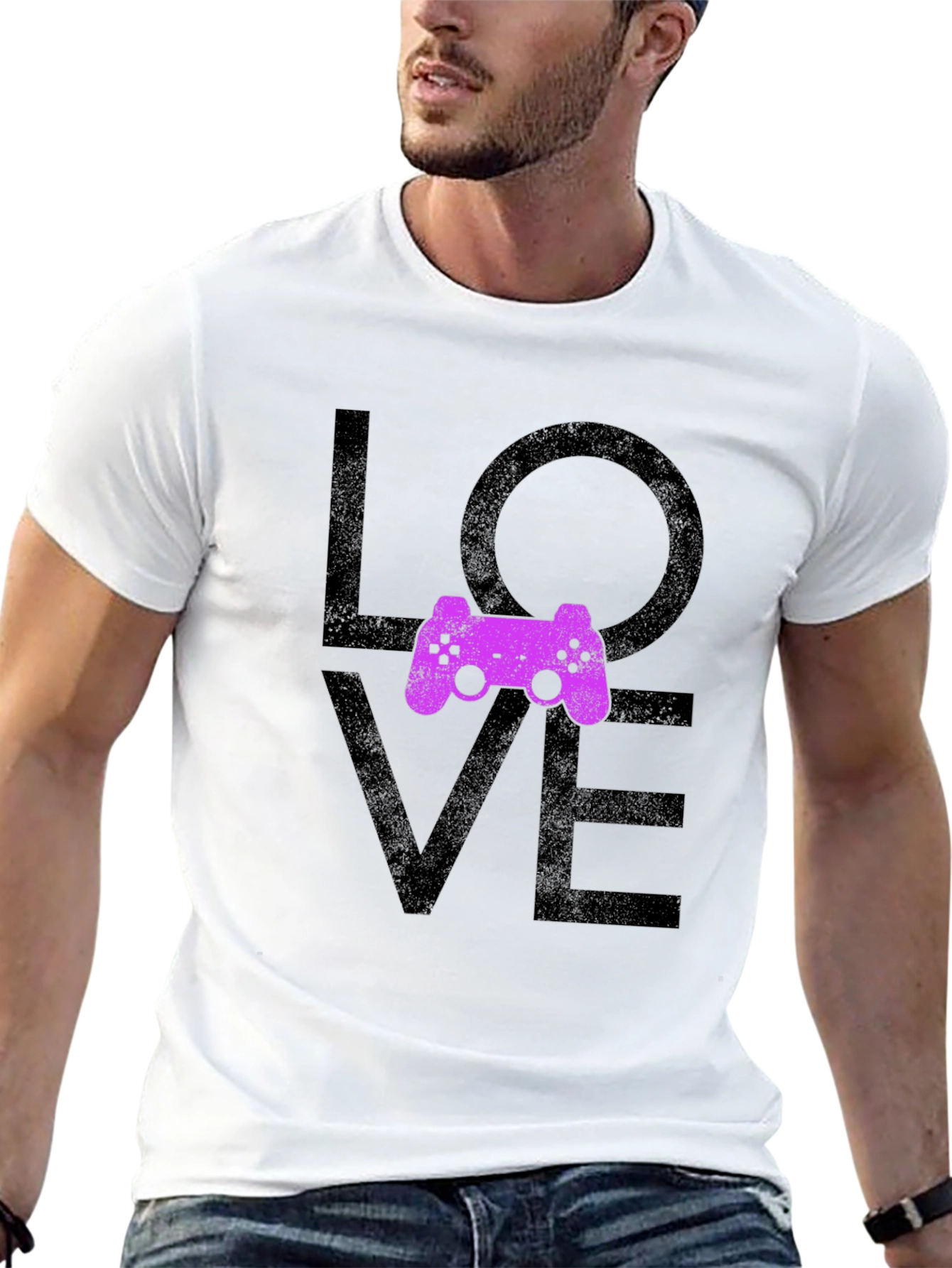Love Gaming T-Shirt - Gamer Gift