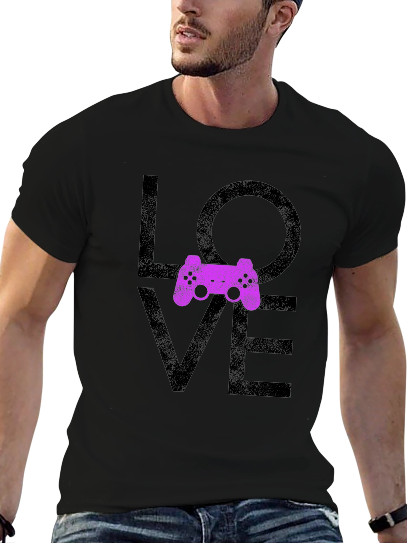 Love Gaming T-Shirt - Gamer Gift