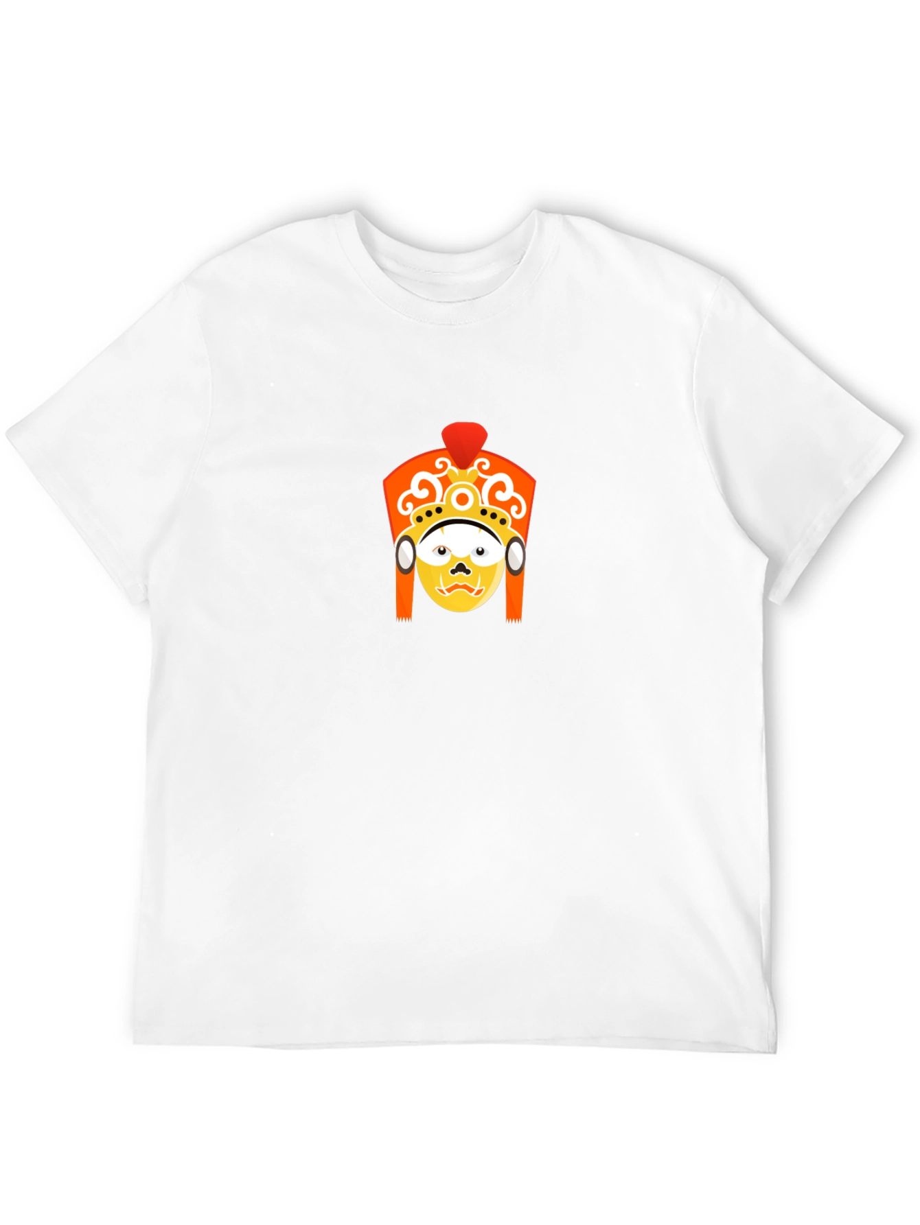 Graphic T-Shirt: Kathmandu Mask Design - Black