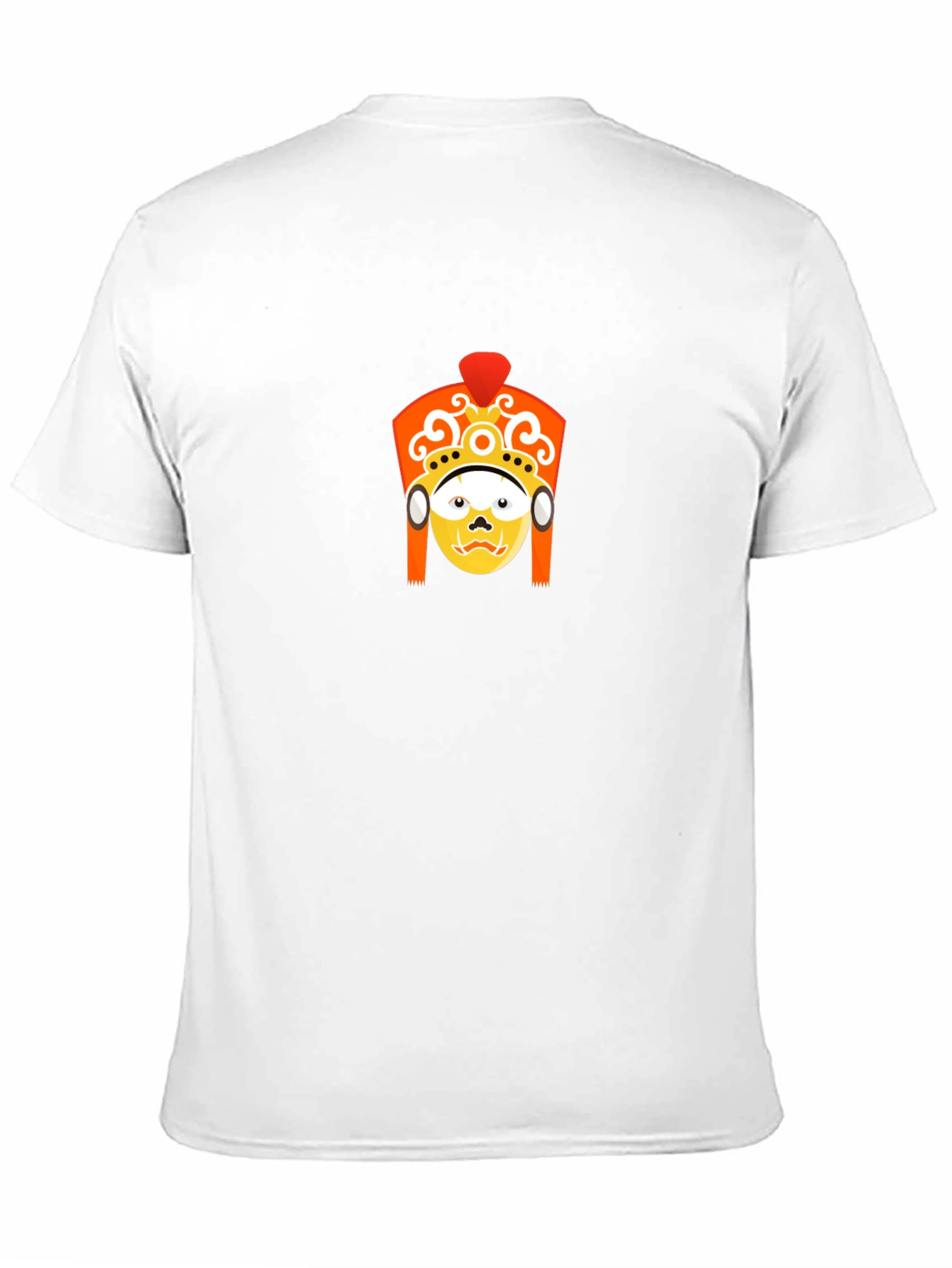 Graphic T-Shirt: Kathmandu Mask Design - Black
