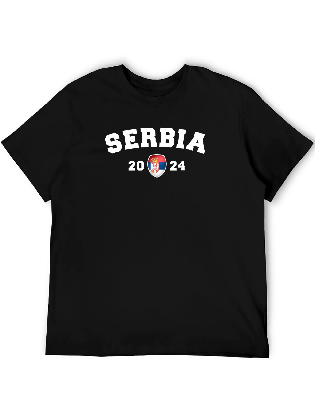 Serbia 2024 T-Shirt Black