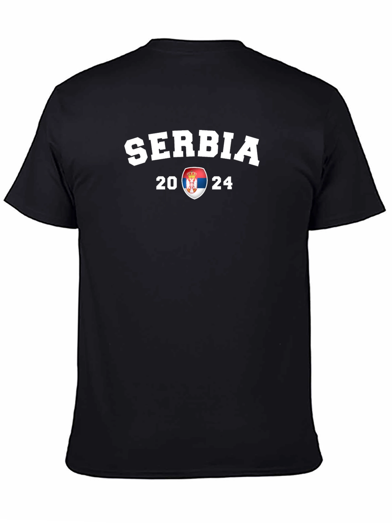 Serbia 2024 T-Shirt Black