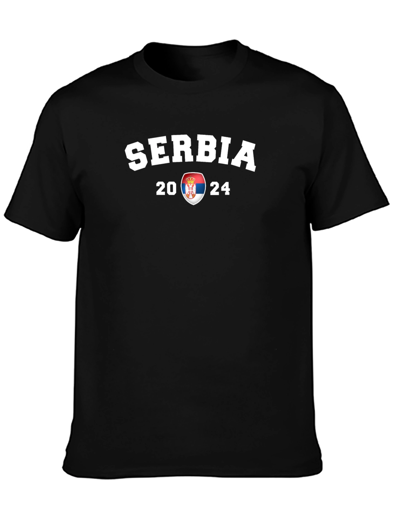 Serbia 2024 T-Shirt Black