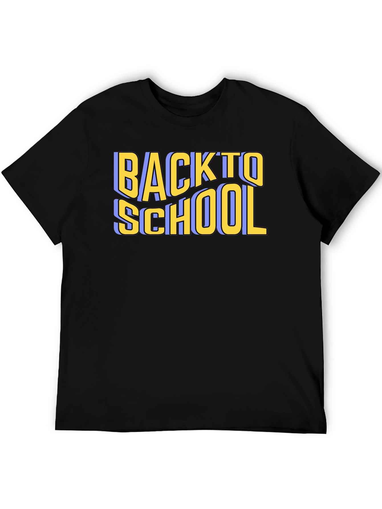 Back To School T-Shirt - Black