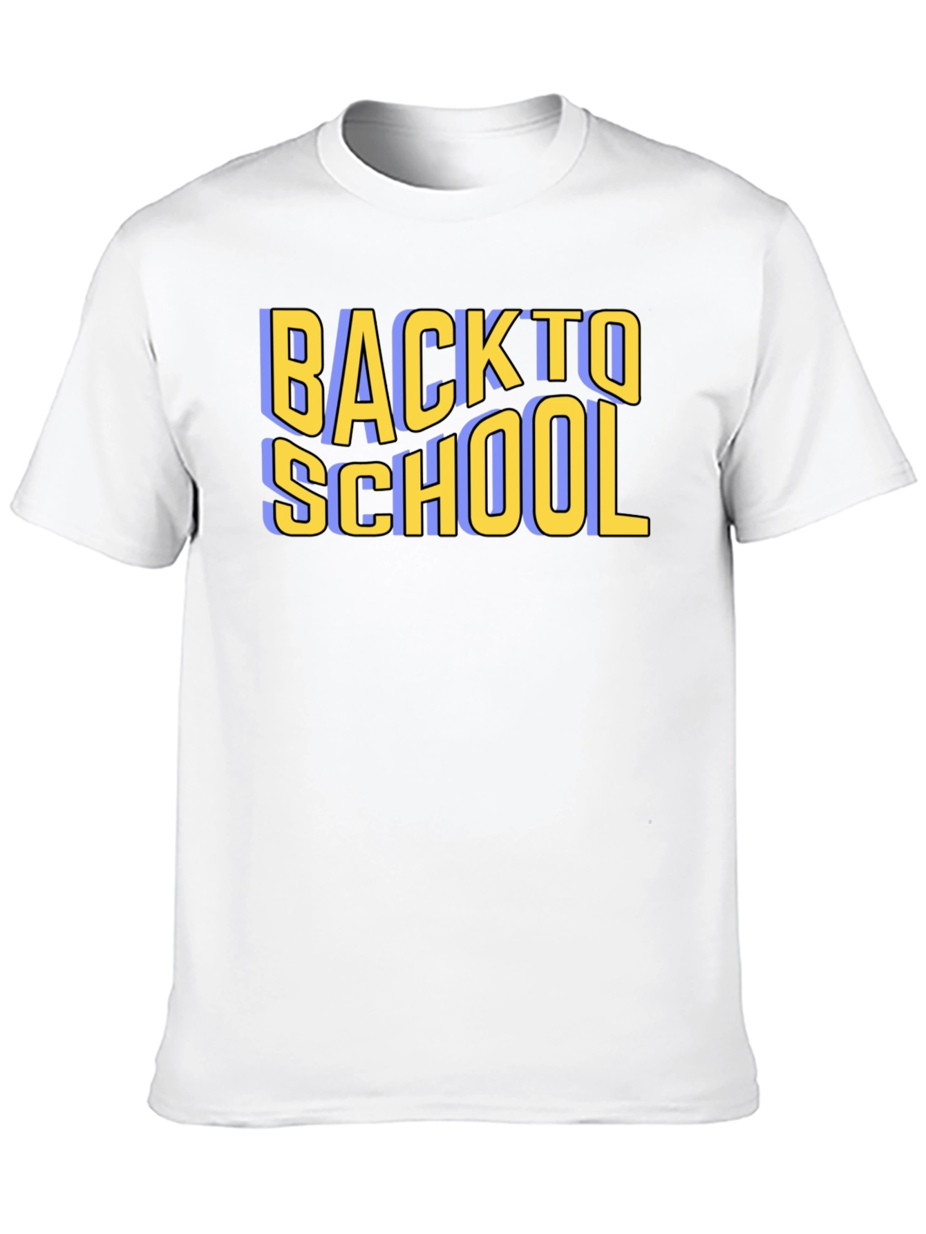 Back To School T-Shirt - Black