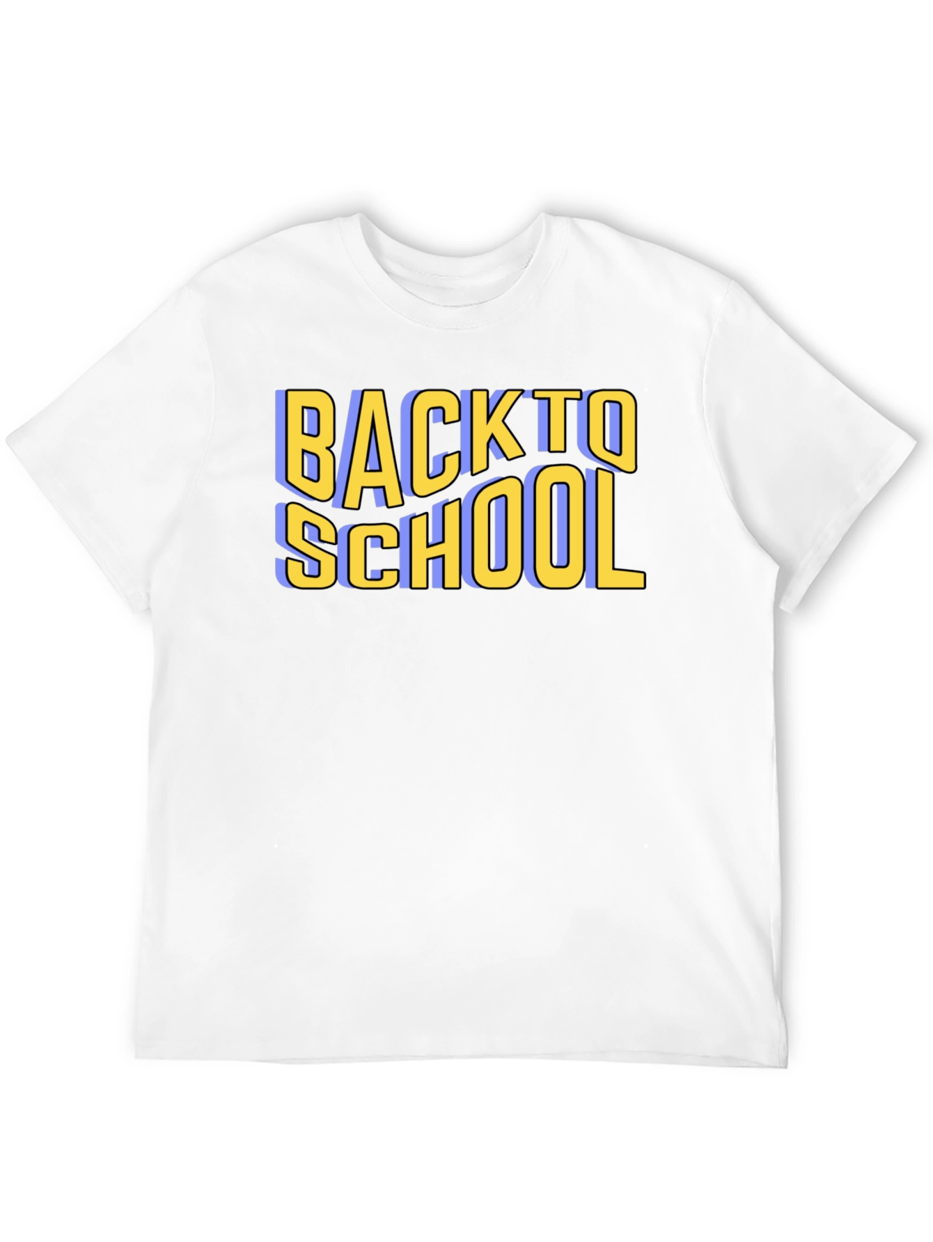 Back To School T-Shirt - Black