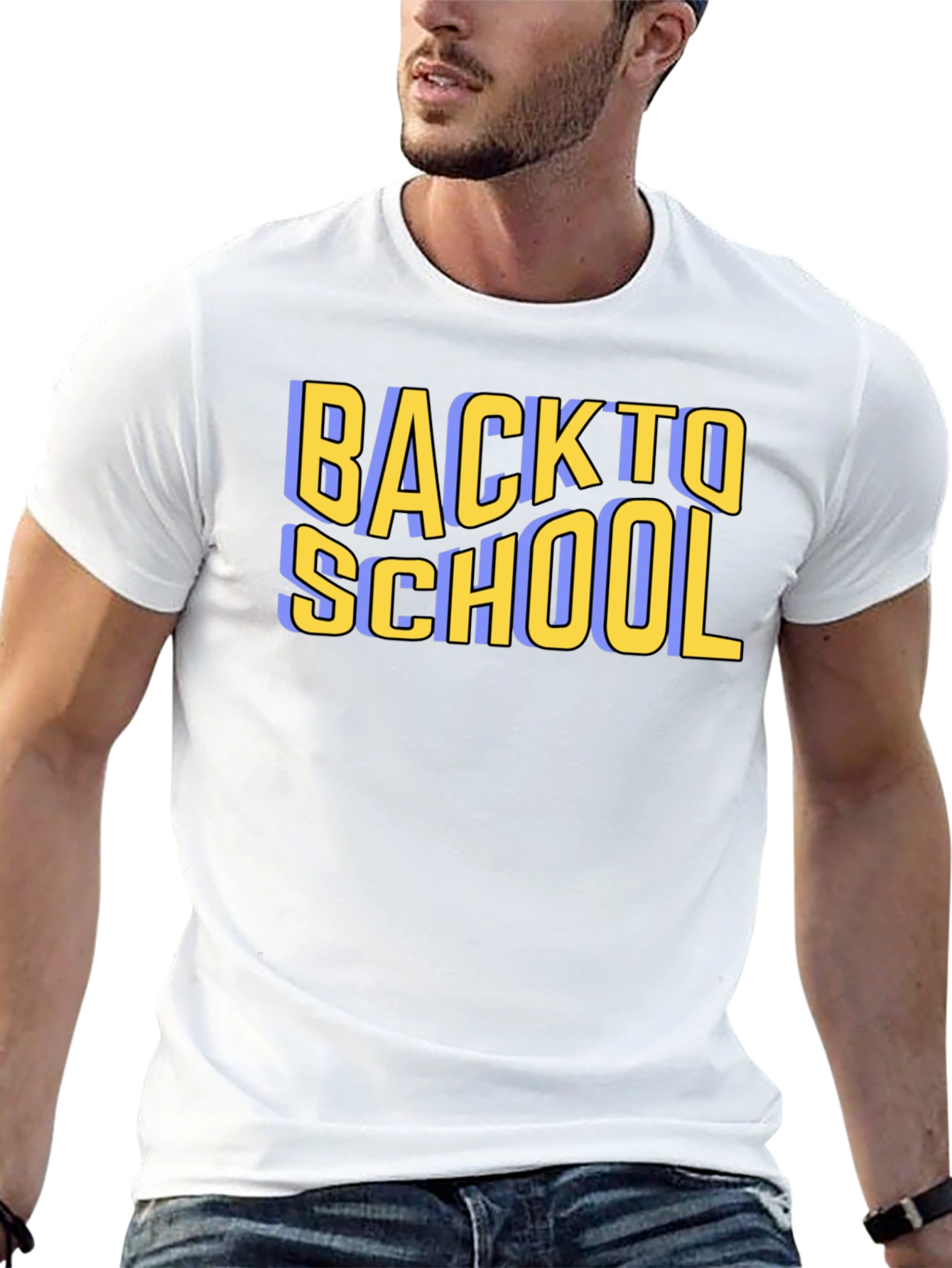 Back To School T-Shirt - Black