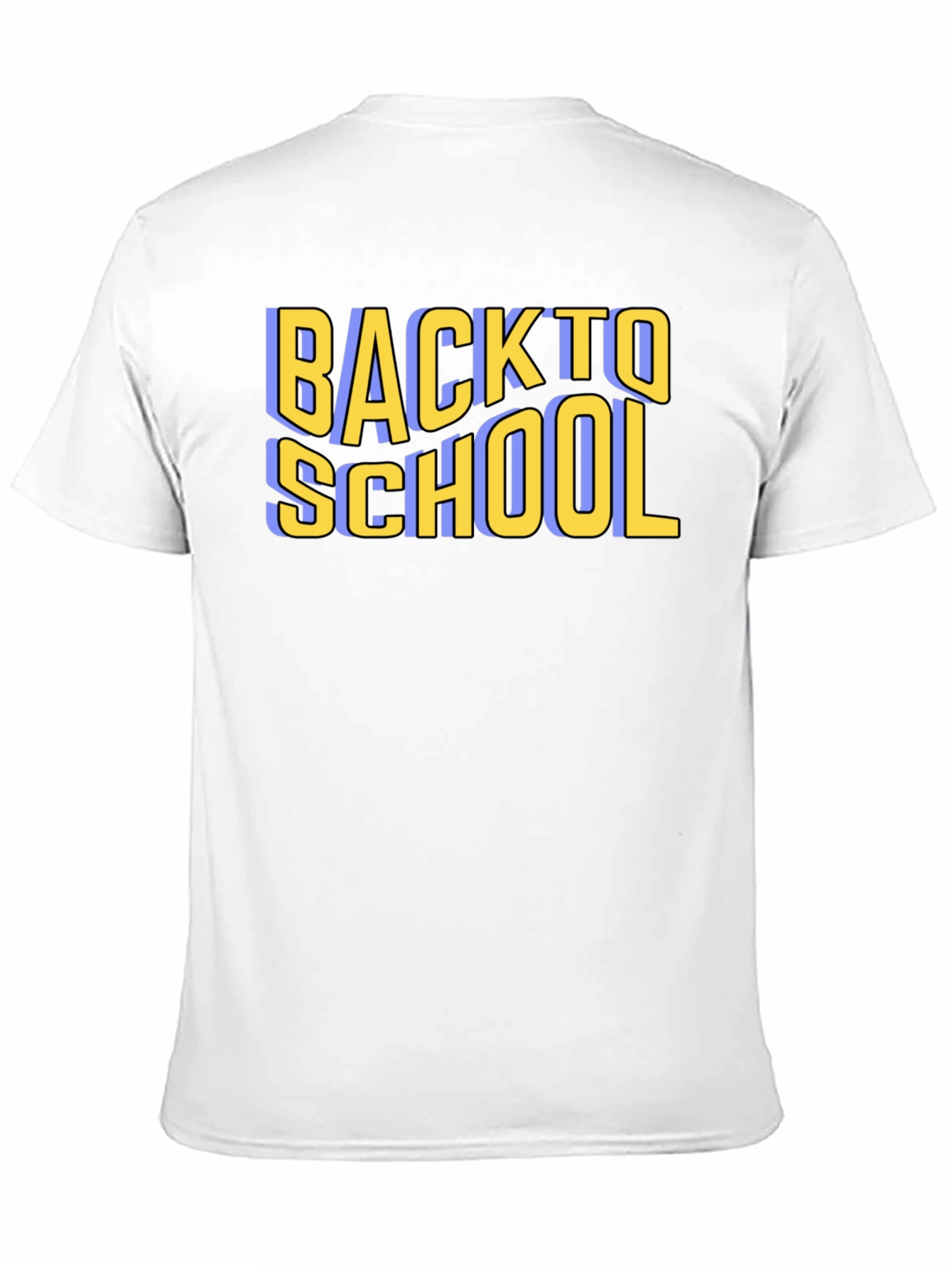 Back To School T-Shirt - Black
