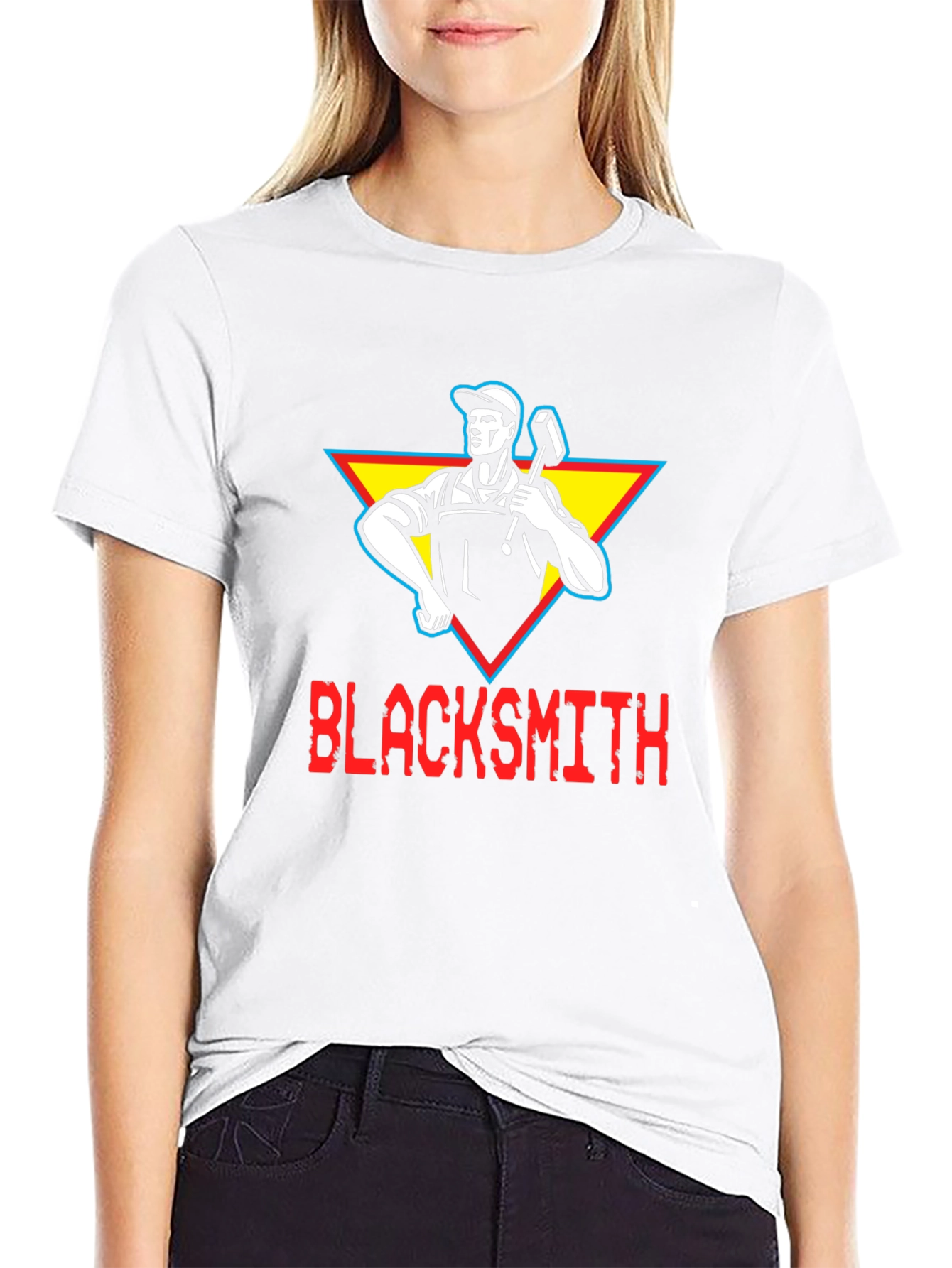 Blacksmith Graphic Tee - Retro Style