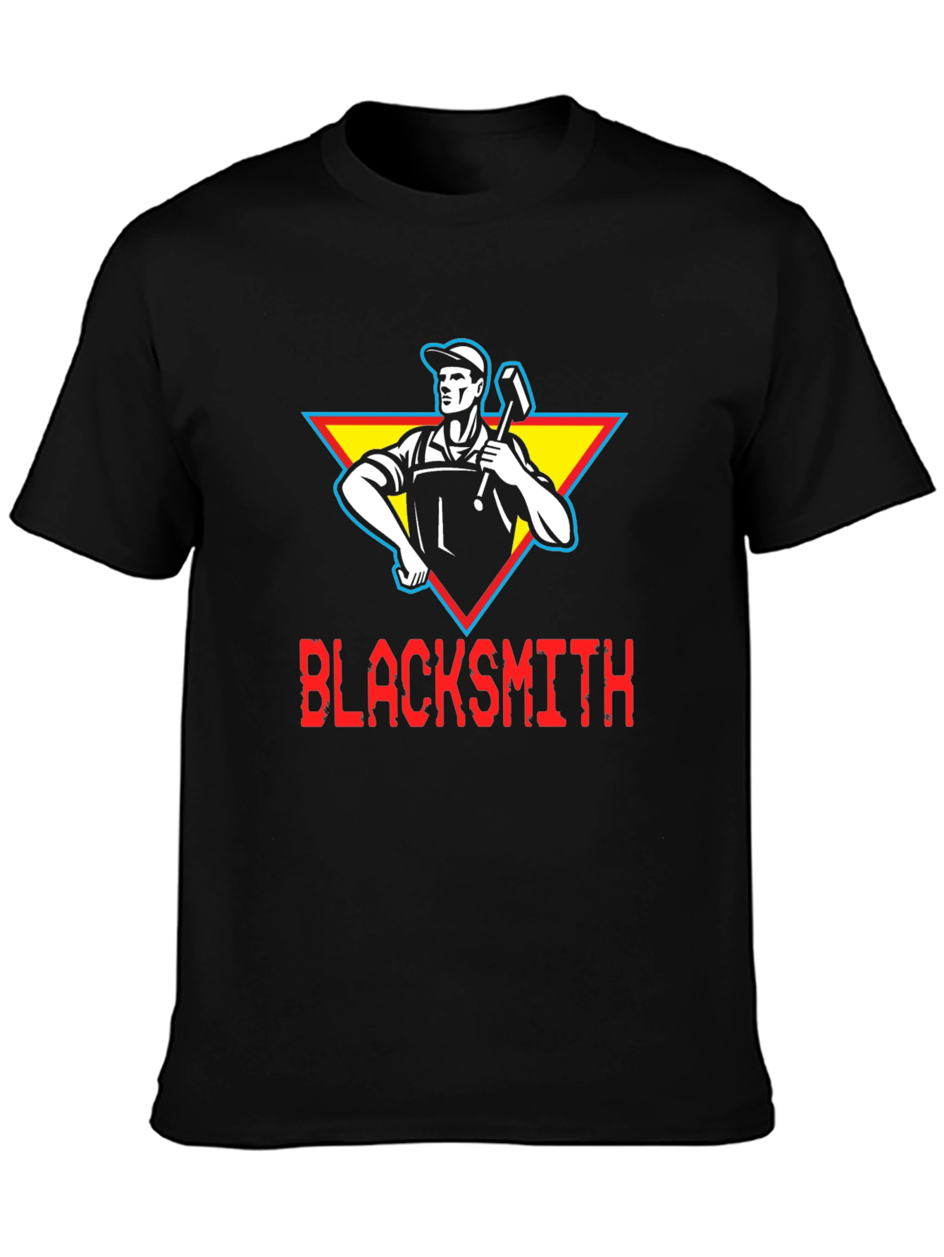 Blacksmith Graphic Tee - Retro Style