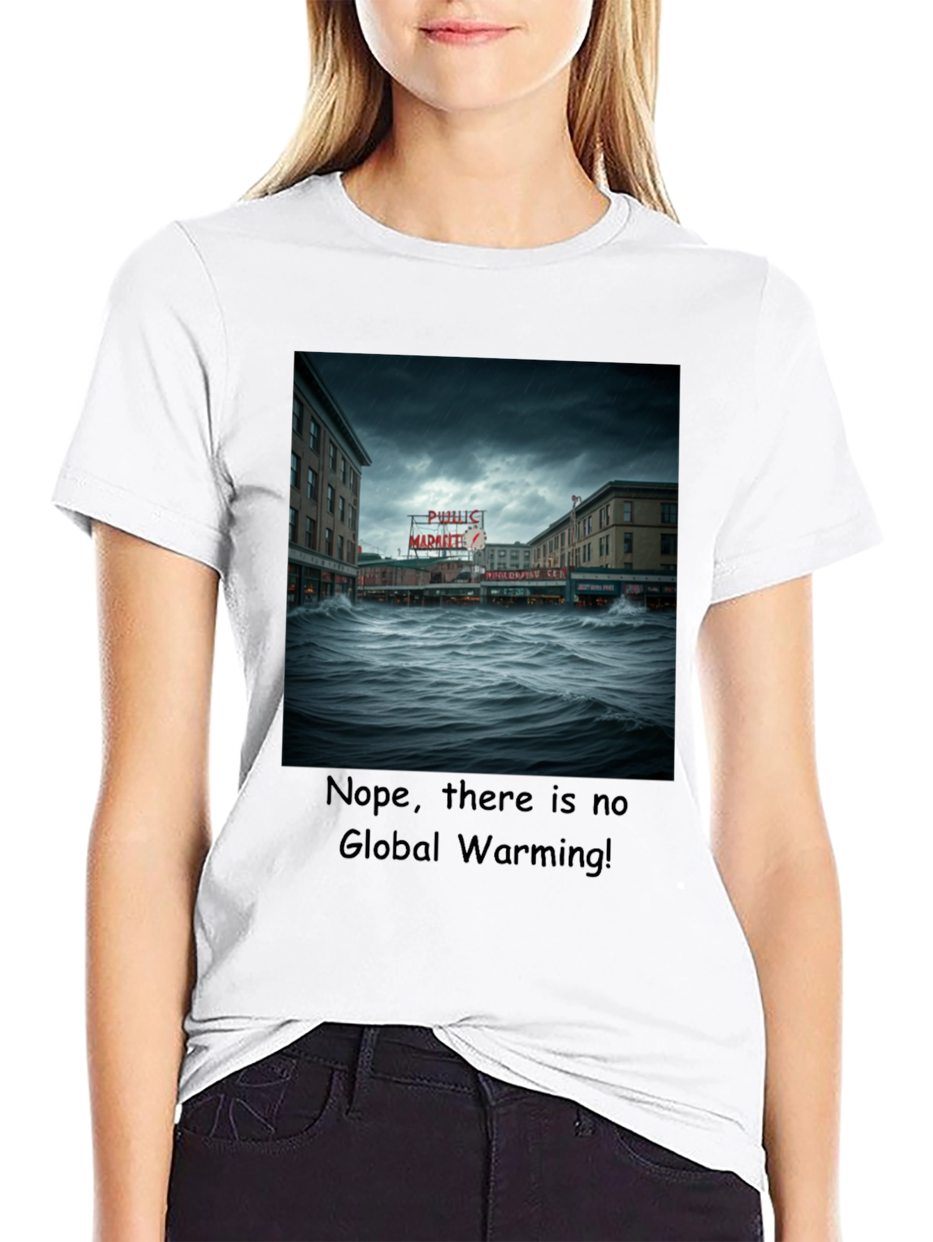 Humorous Global Warming T-Shirt