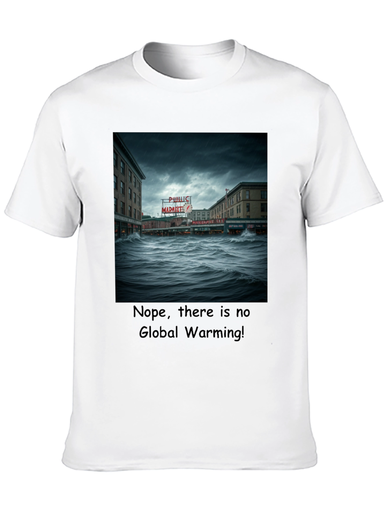Humorous Global Warming T-Shirt